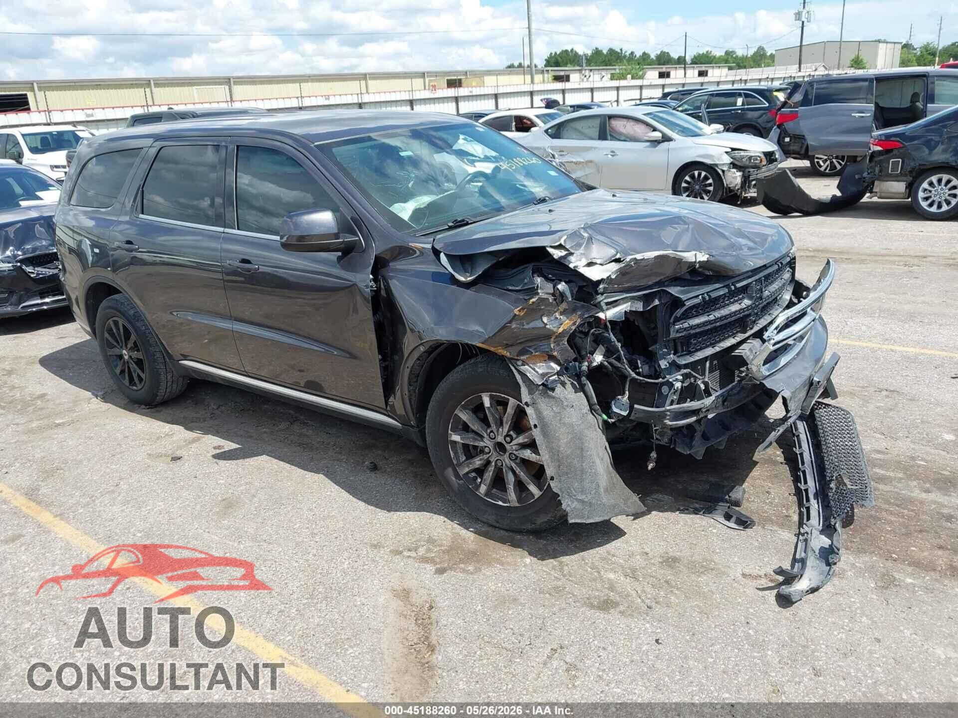 DODGE DURANGO 2019 - 1C4RDHAG8KC525170