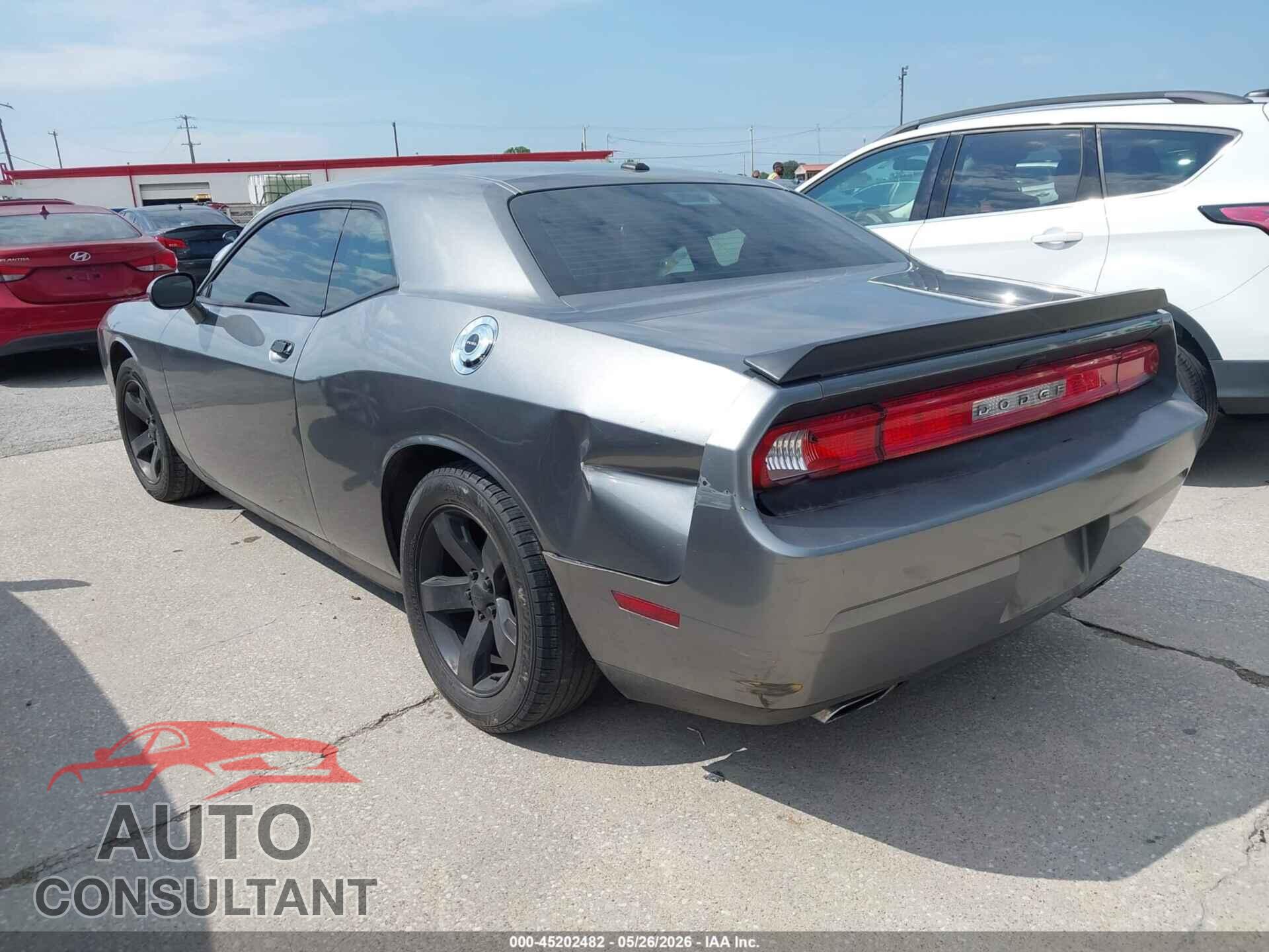 DODGE CHALLENGER 2012 - 2C3CDYAG2CH204802