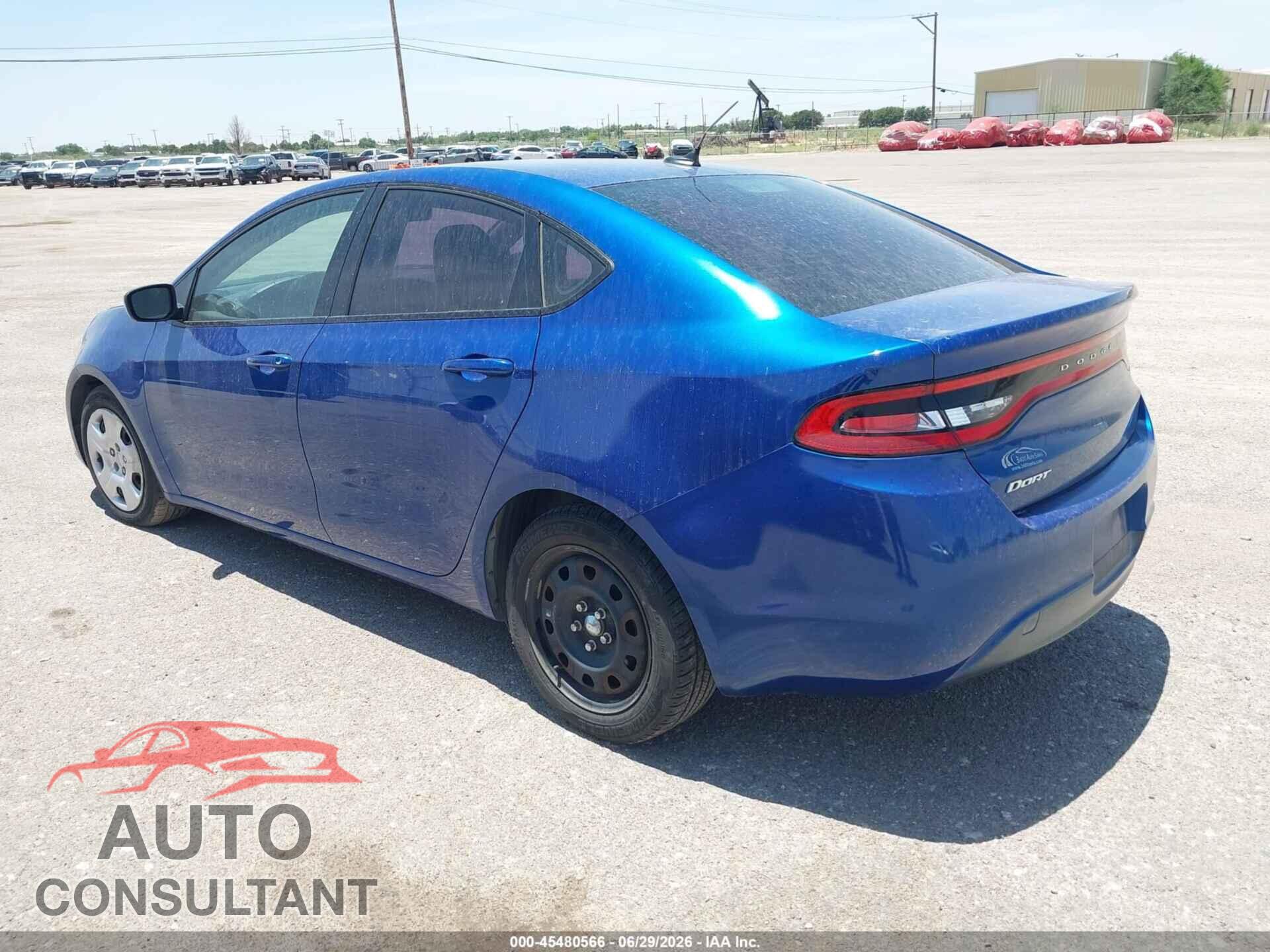 DODGE DART 2014 - 1C3CDFAA0ED768321