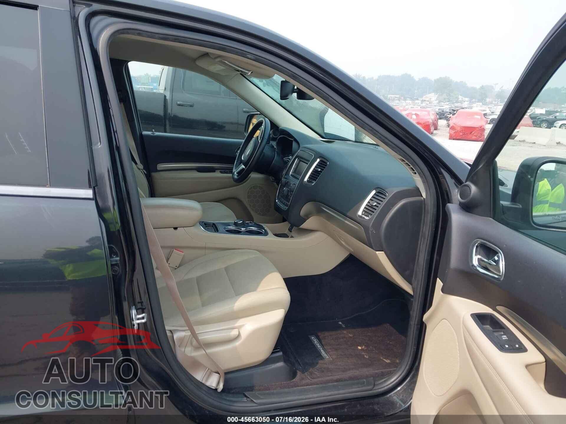 DODGE DURANGO 2016 - 1C4RDJAG4GC442012