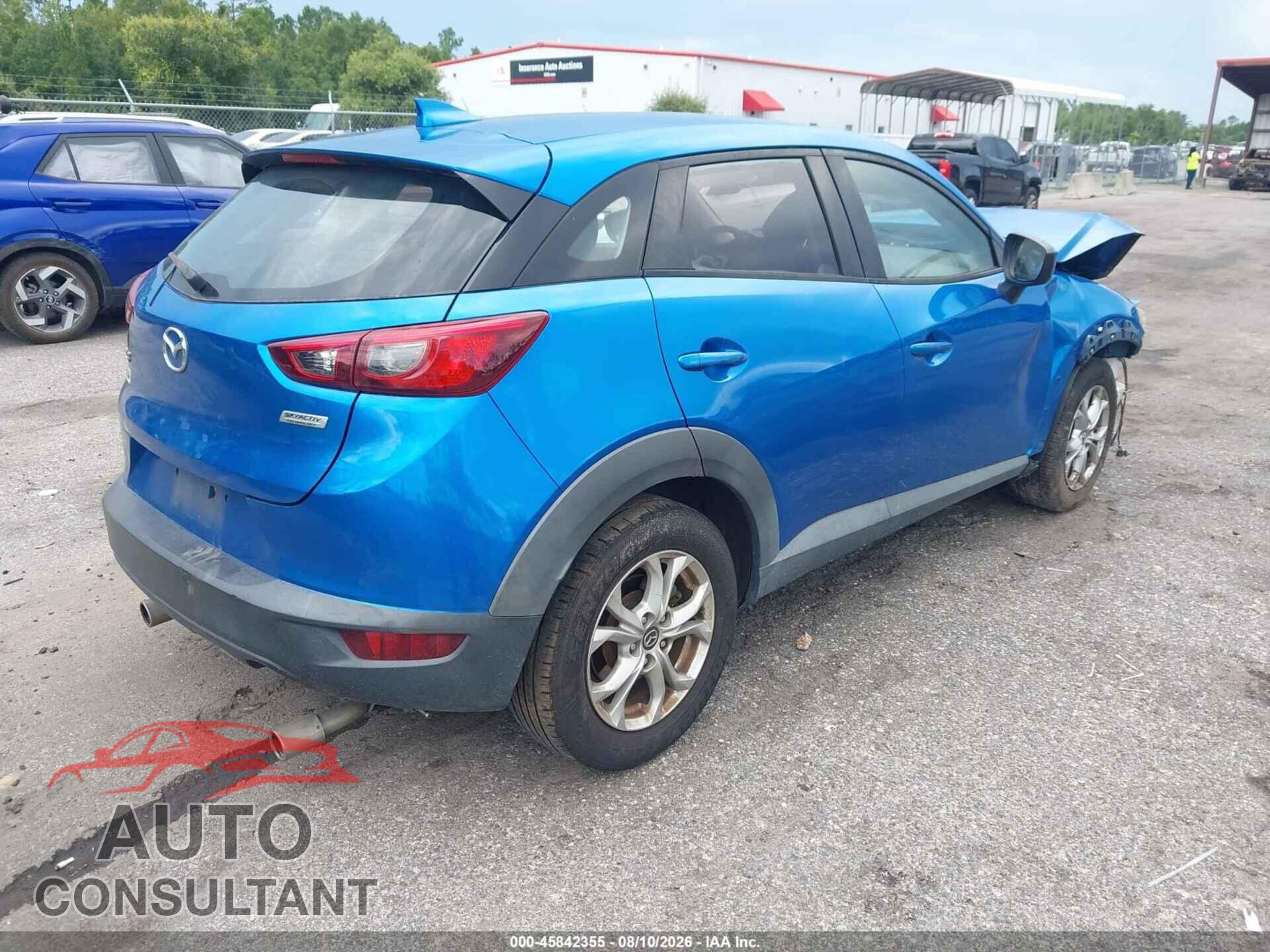 MAZDA CX-3 2016 - JM1DKDB77G0128811