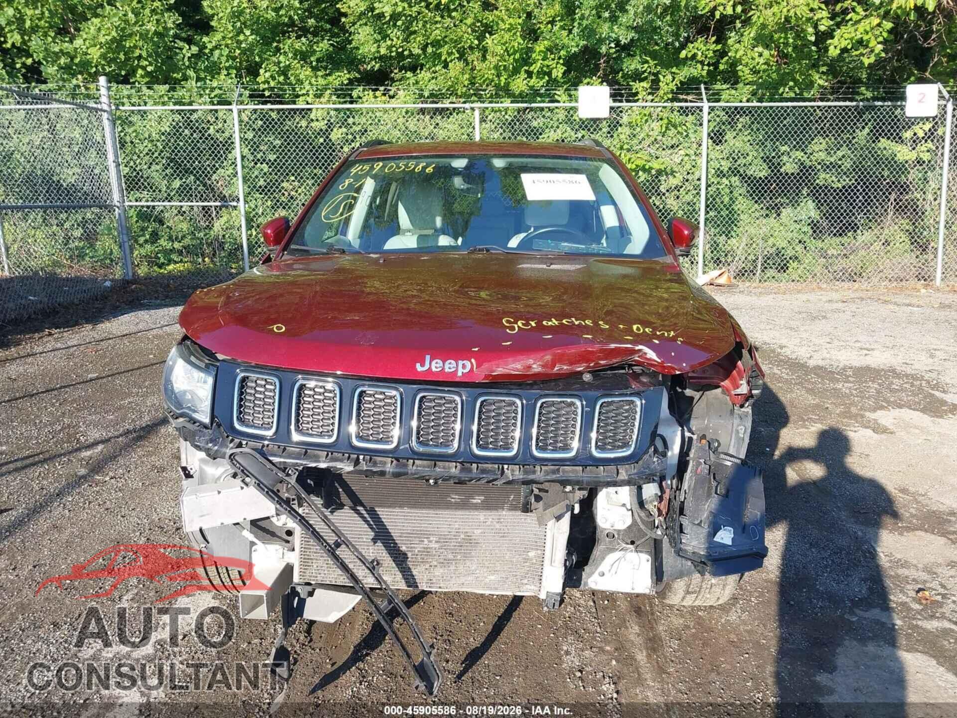 JEEP COMPASS 2020 - 3C4NJDCB6LT166604