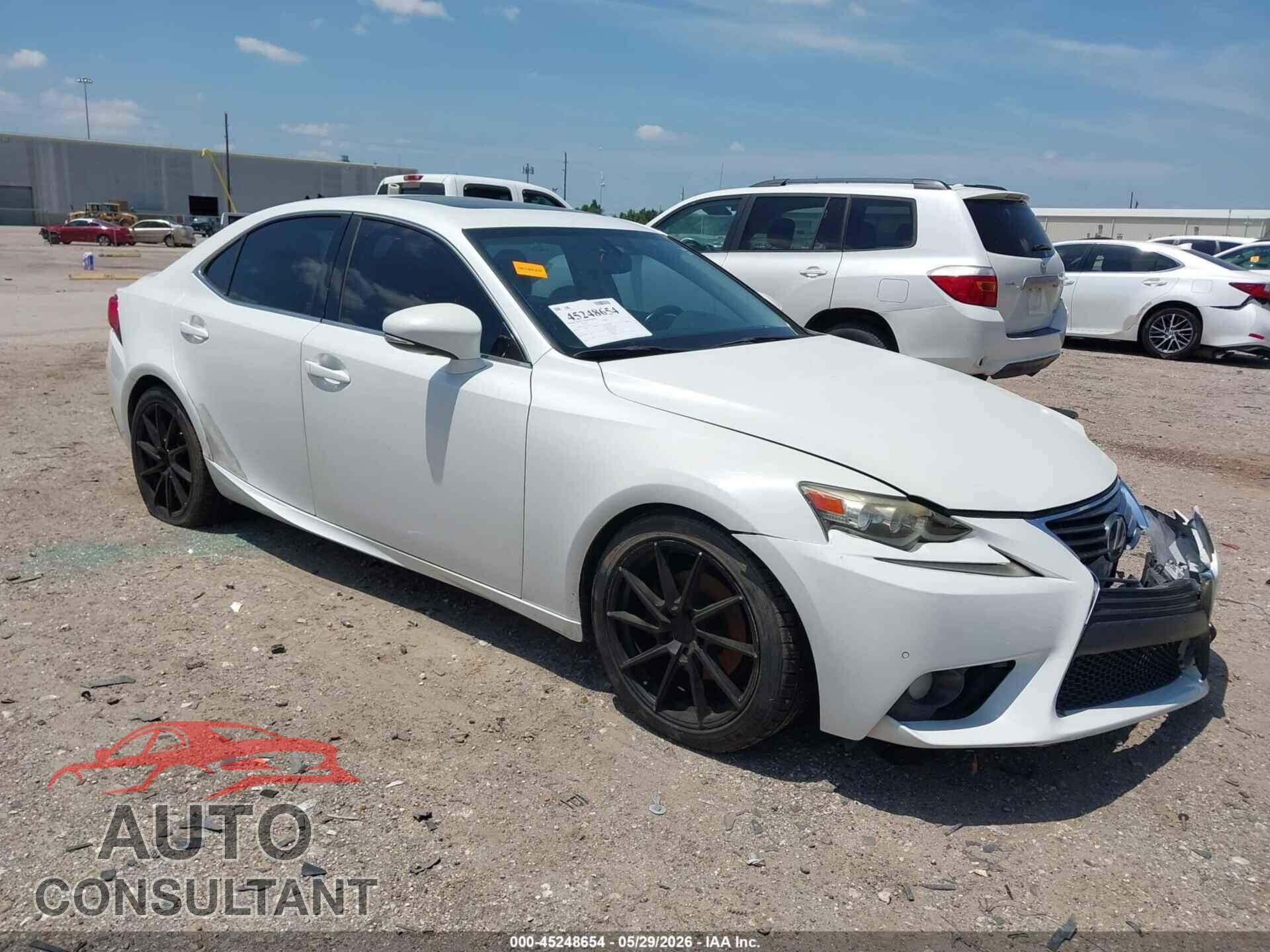 LEXUS IS 250 2014 - JTHBF1D21E5024423