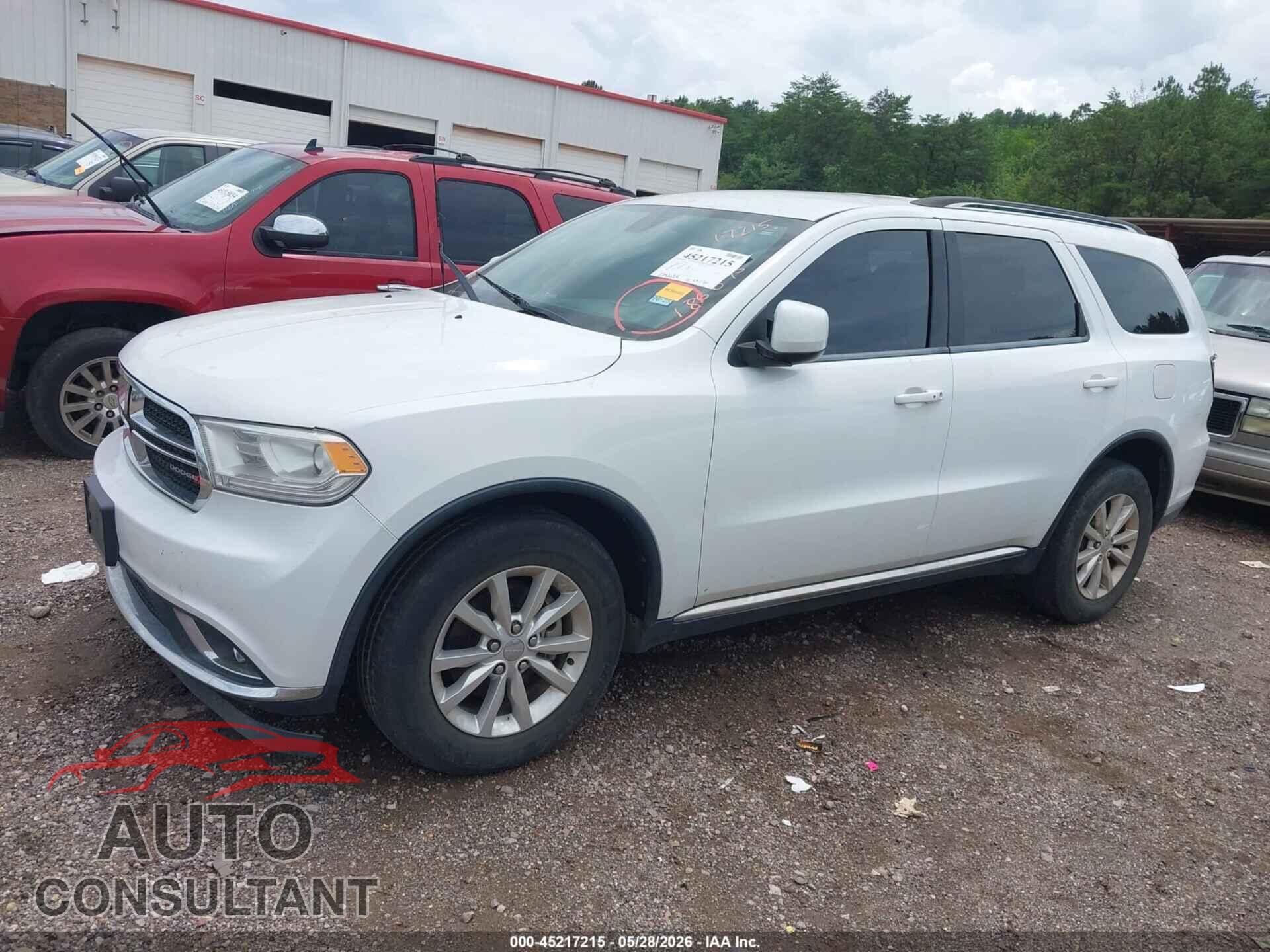 DODGE DURANGO 2015 - 1C4RDJAG6FC186695