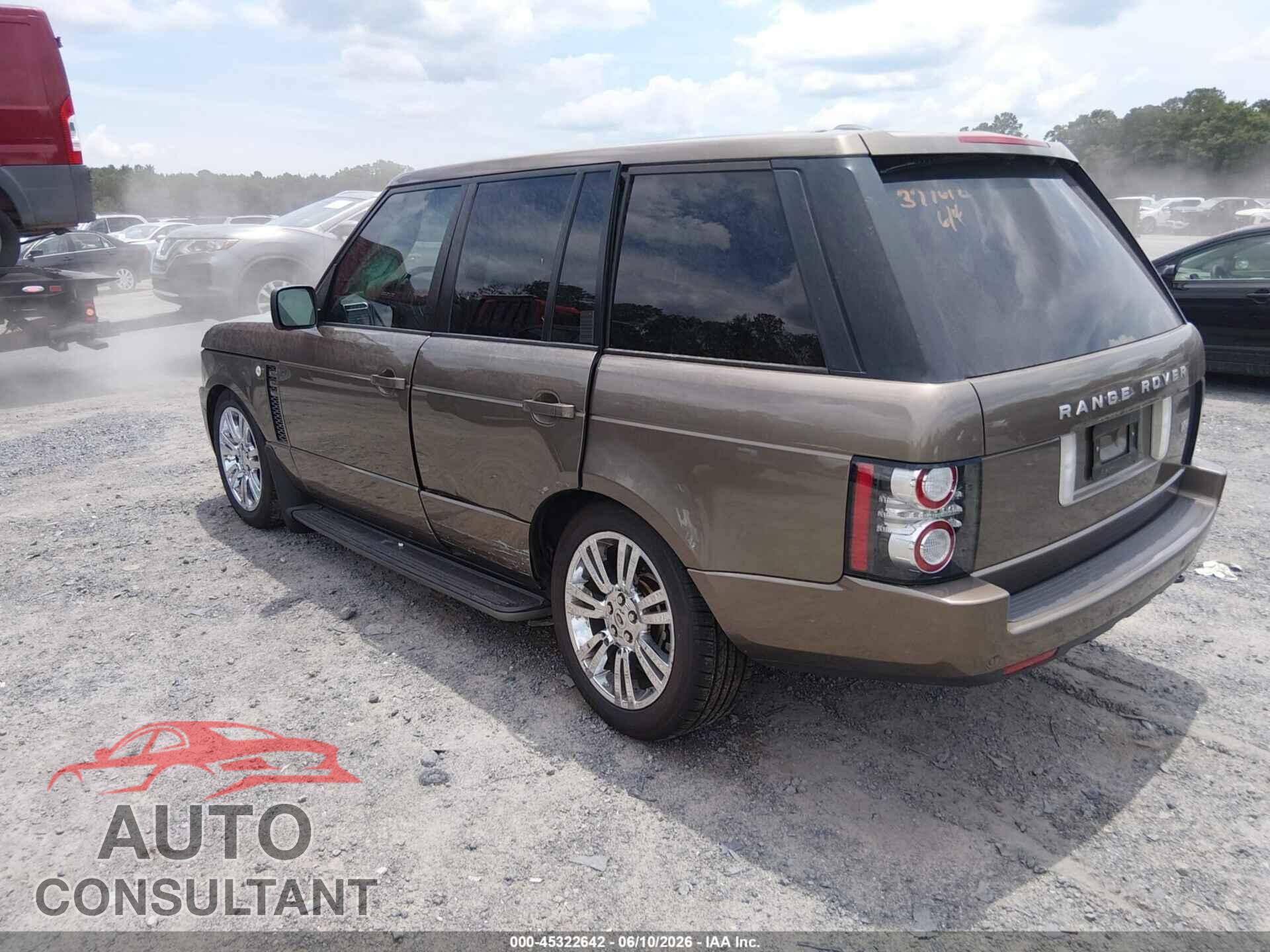 LAND ROVER RANGE ROVER 2012 - SALMF1D43CA377612