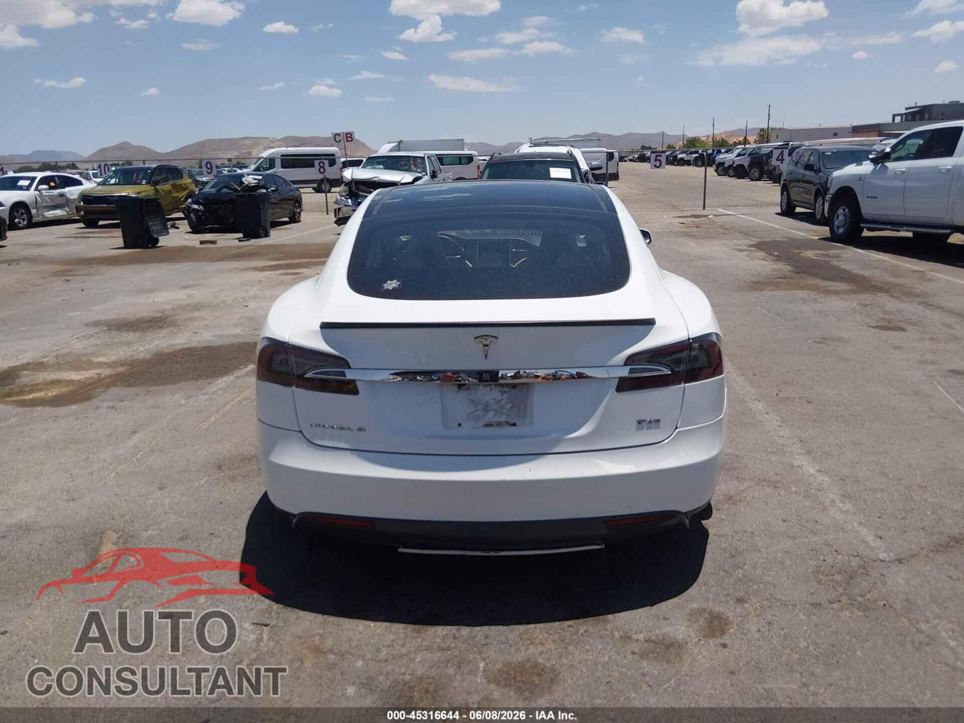 TESLA MODEL S 2012 - 5YJSA1DP7CFP01420