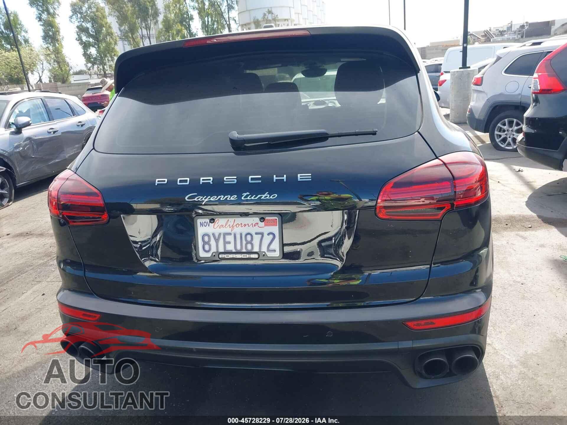 PORSCHE CAYENNE 2016 - WP1AC2A21GLA88877