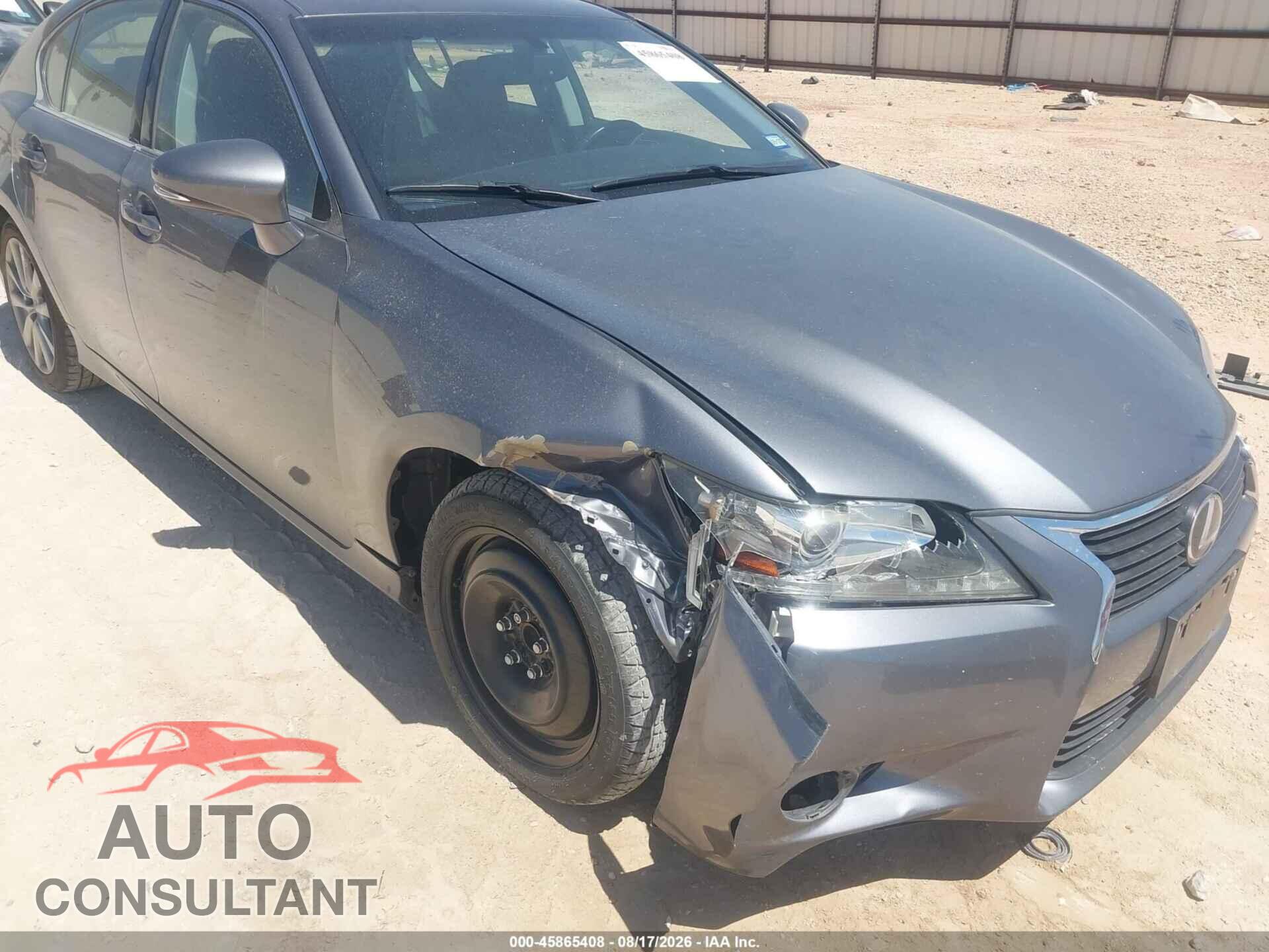 LEXUS GS 350 2015 - JTHBE1BL3FA010109