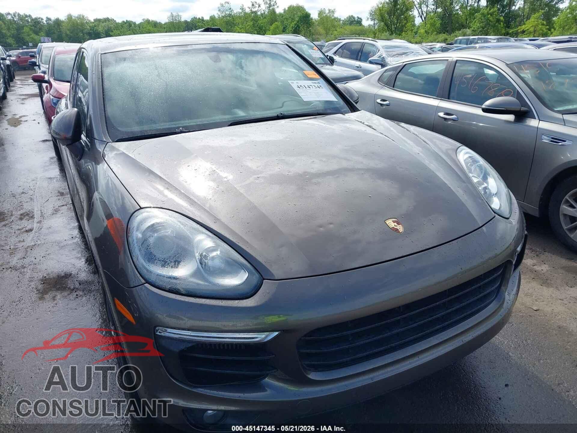PORSCHE CAYENNE 2015 - WP1AB2A26FLA59943