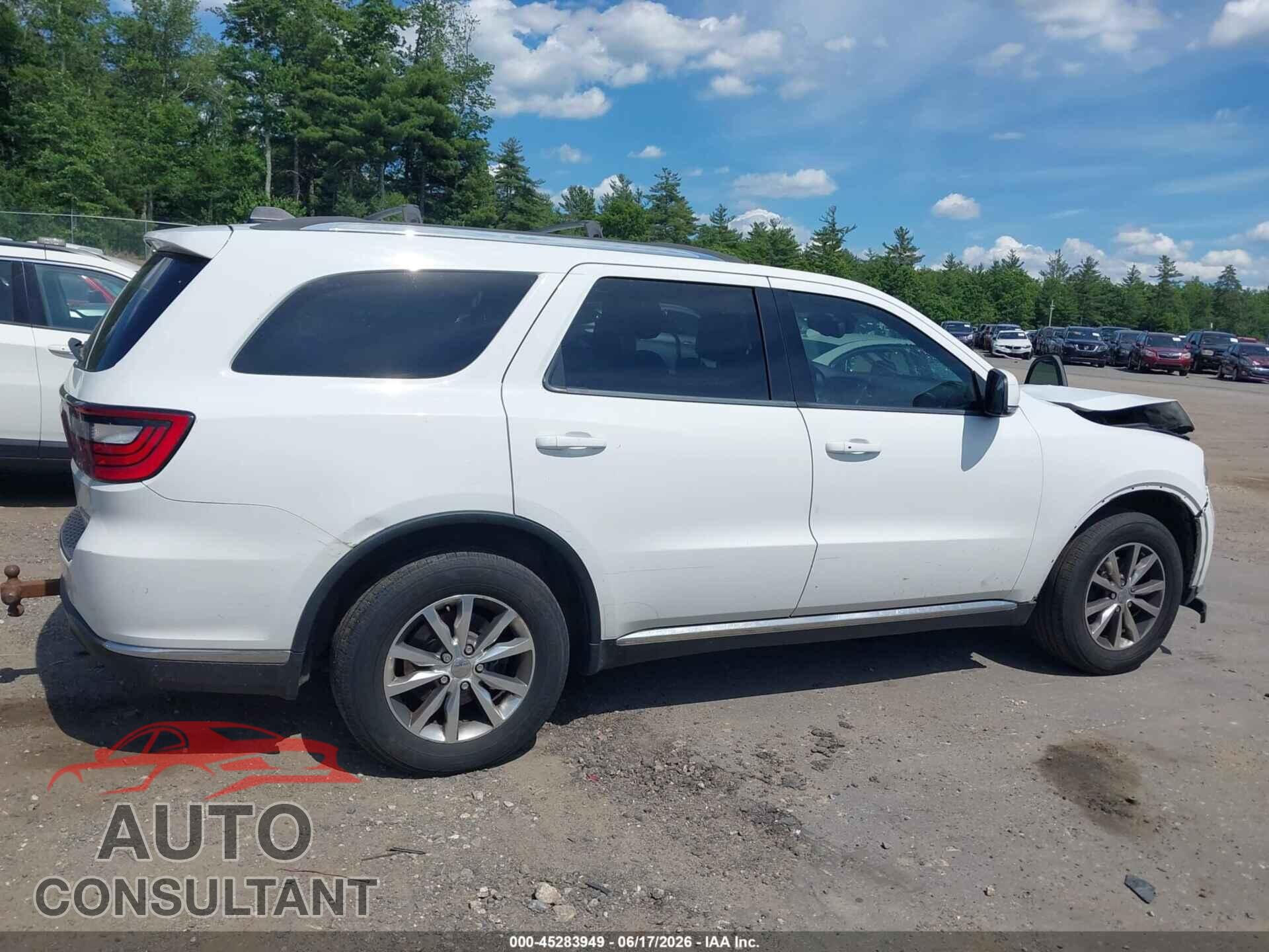 DODGE DURANGO 2014 - 1C4RDJDG6EC592888