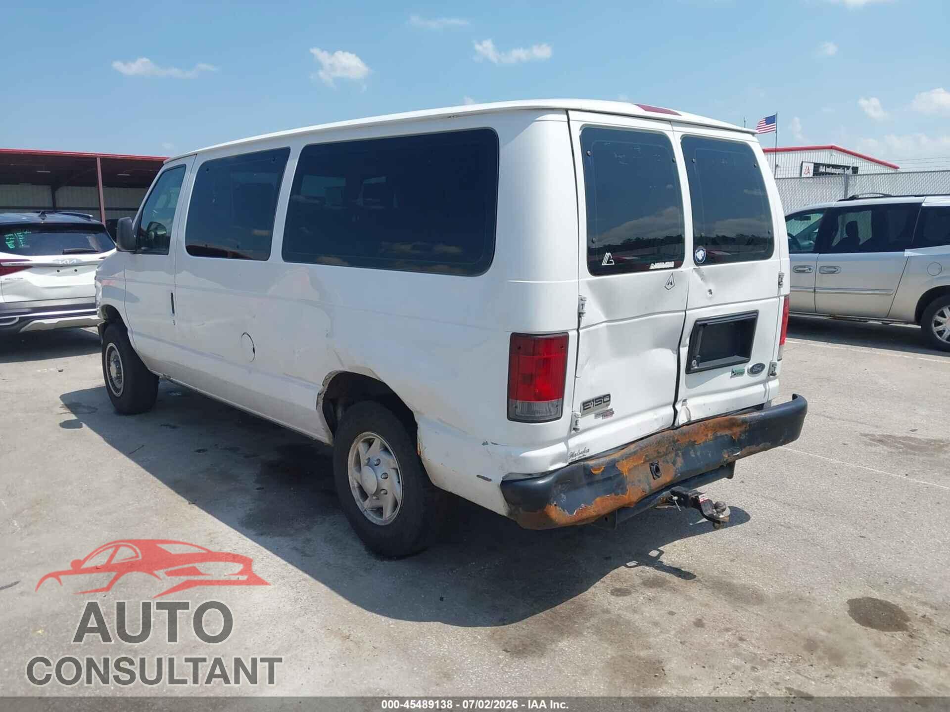 FORD E-150 2013 - 1FMNE1BL3DDA71708