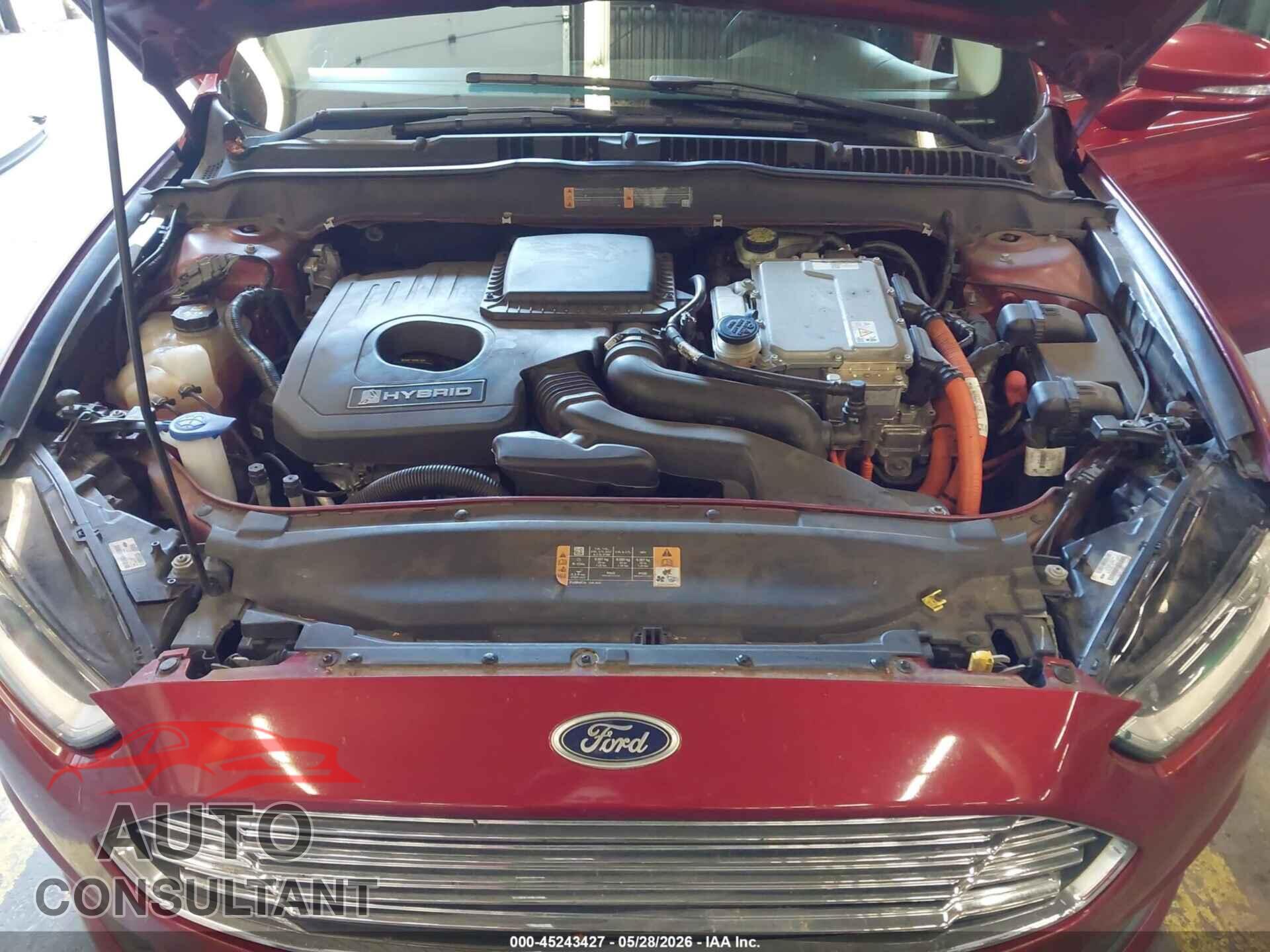 FORD FUSION HYBRID 2014 - 3FA6P0LU9ER186395