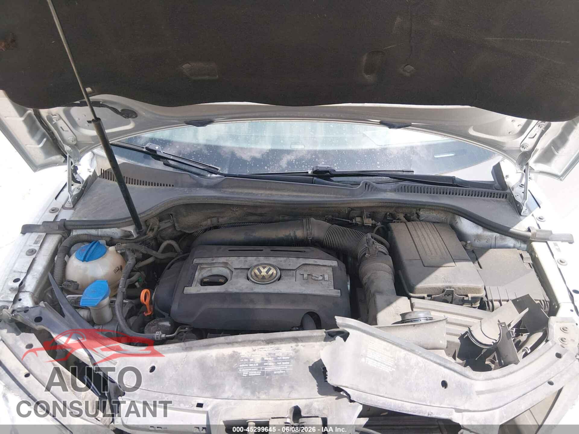VOLKSWAGEN EOS 2009 - WVWFA71F79V014464