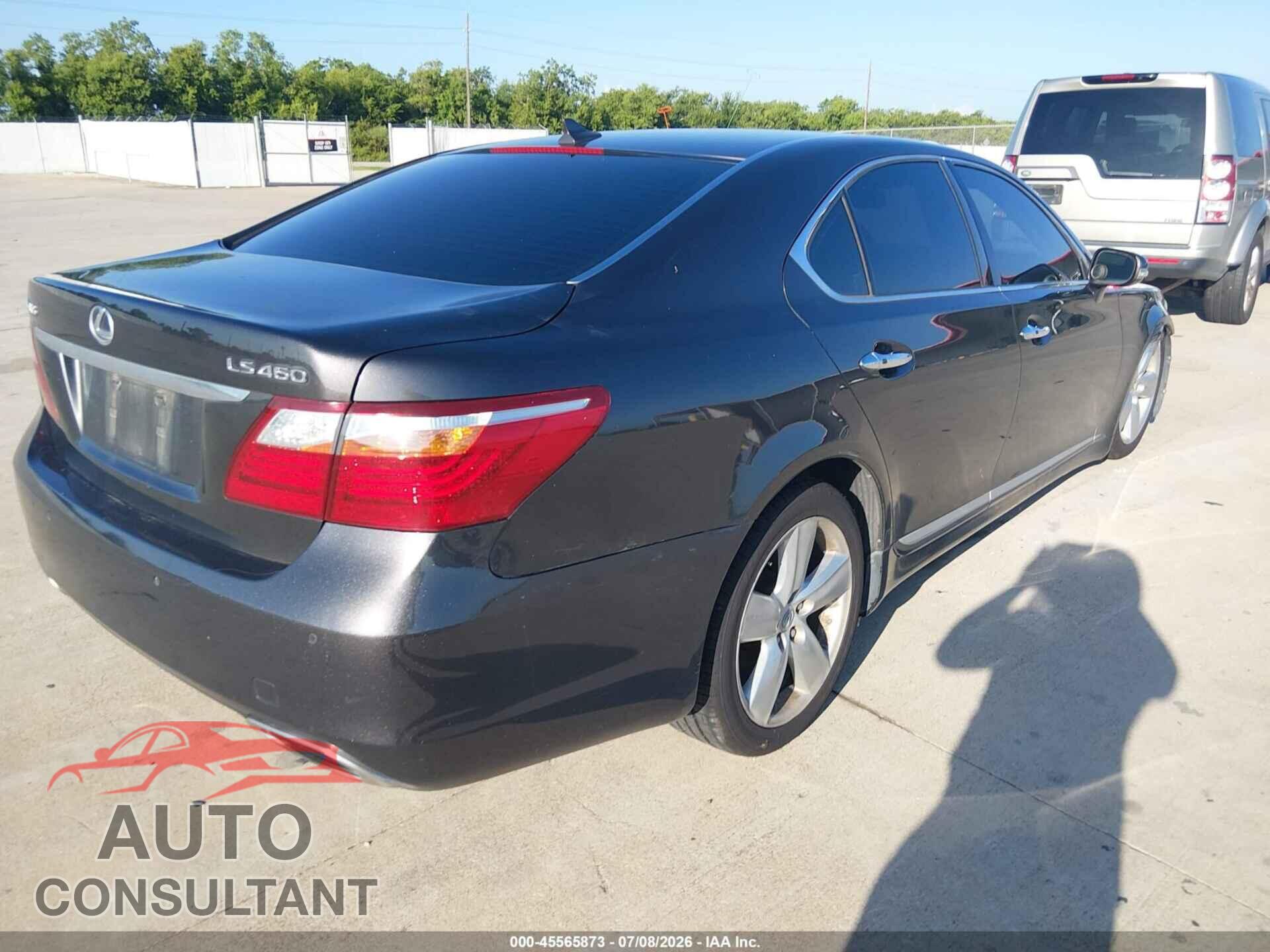 LEXUS LS 460 2010 - JTHBL5EF3A5096560