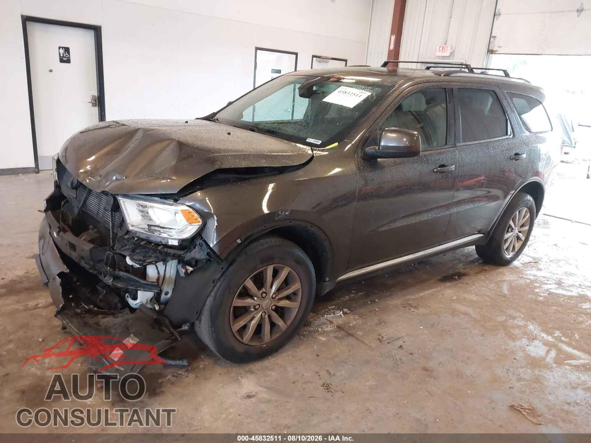 DODGE DURANGO 2018 - 1C4RDJAG4JC210288
