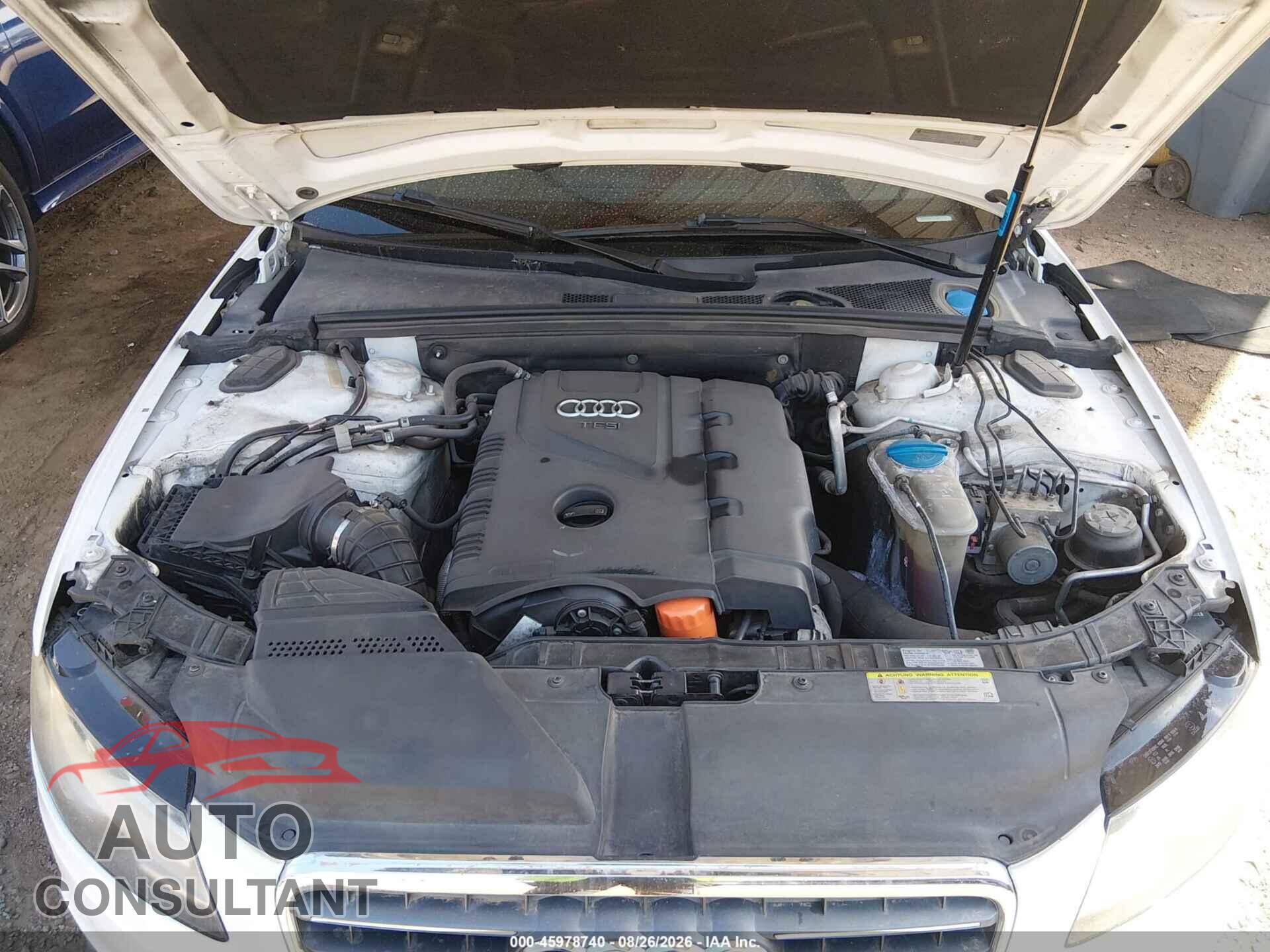AUDI A4 2012 - WAUAFAFL5CA116008