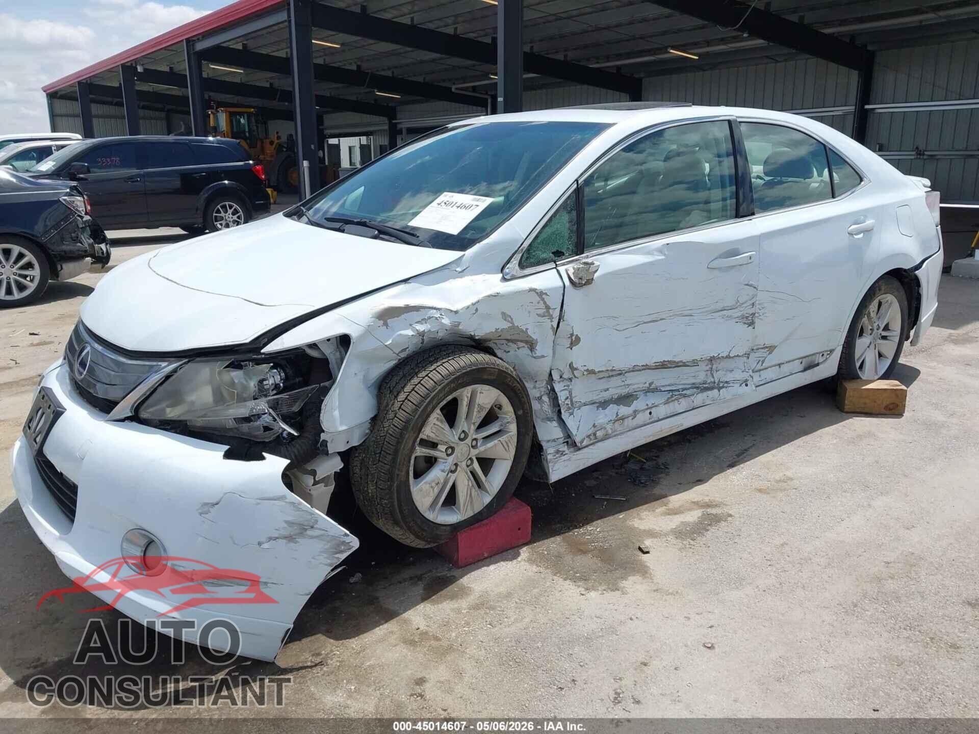 LEXUS HS 250H 2010 - JTHBB1BA5A2014267