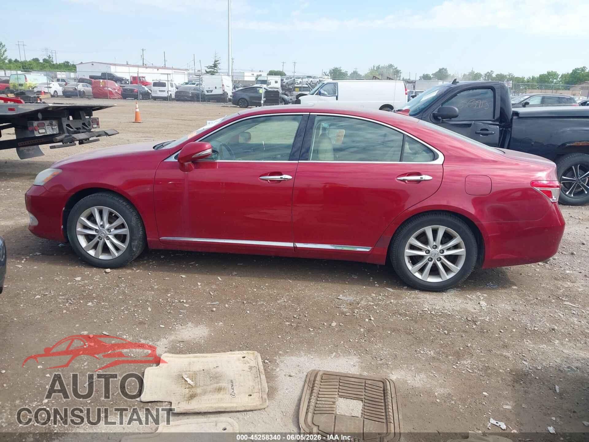 LEXUS ES 2010 - JTHBK1EG0A2410879
