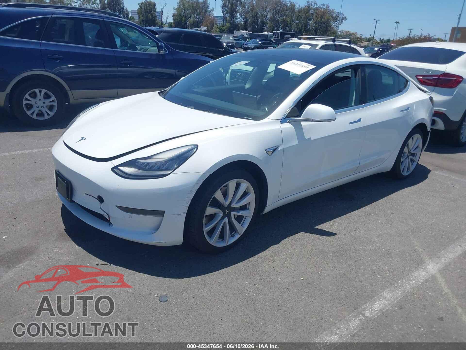 TESLA MODEL 3 2019 - 5YJ3E1EA8KF476555