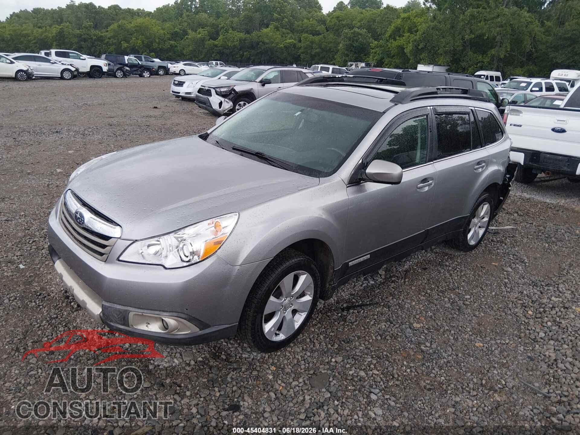 SUBARU OUTBACK 2011 - 4S4BRBLC4B3393692