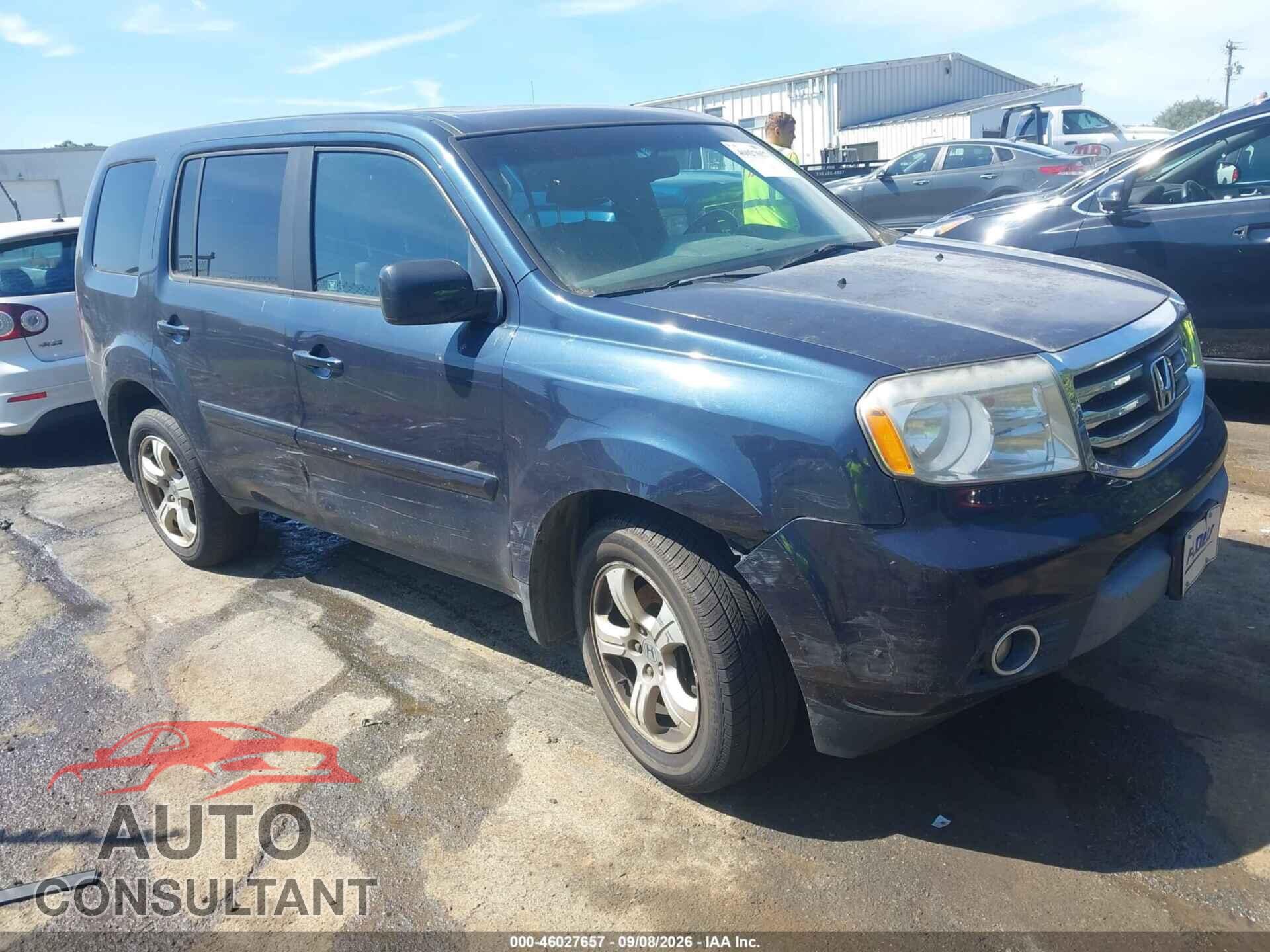 HONDA PILOT 2012 - 5FNYF3H59CB027500