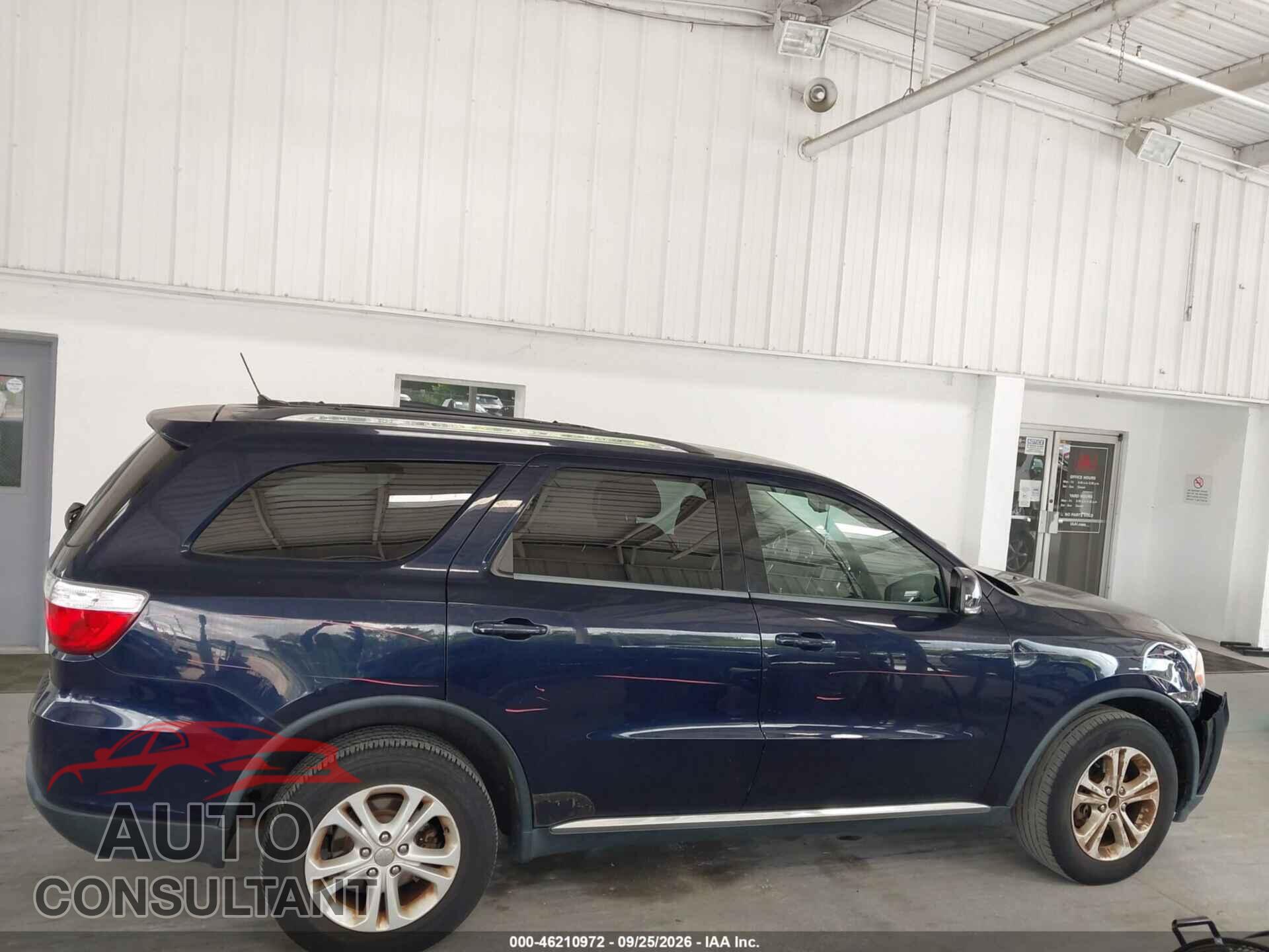 DODGE DURANGO 2012 - 1C4RDHDG8CC257704