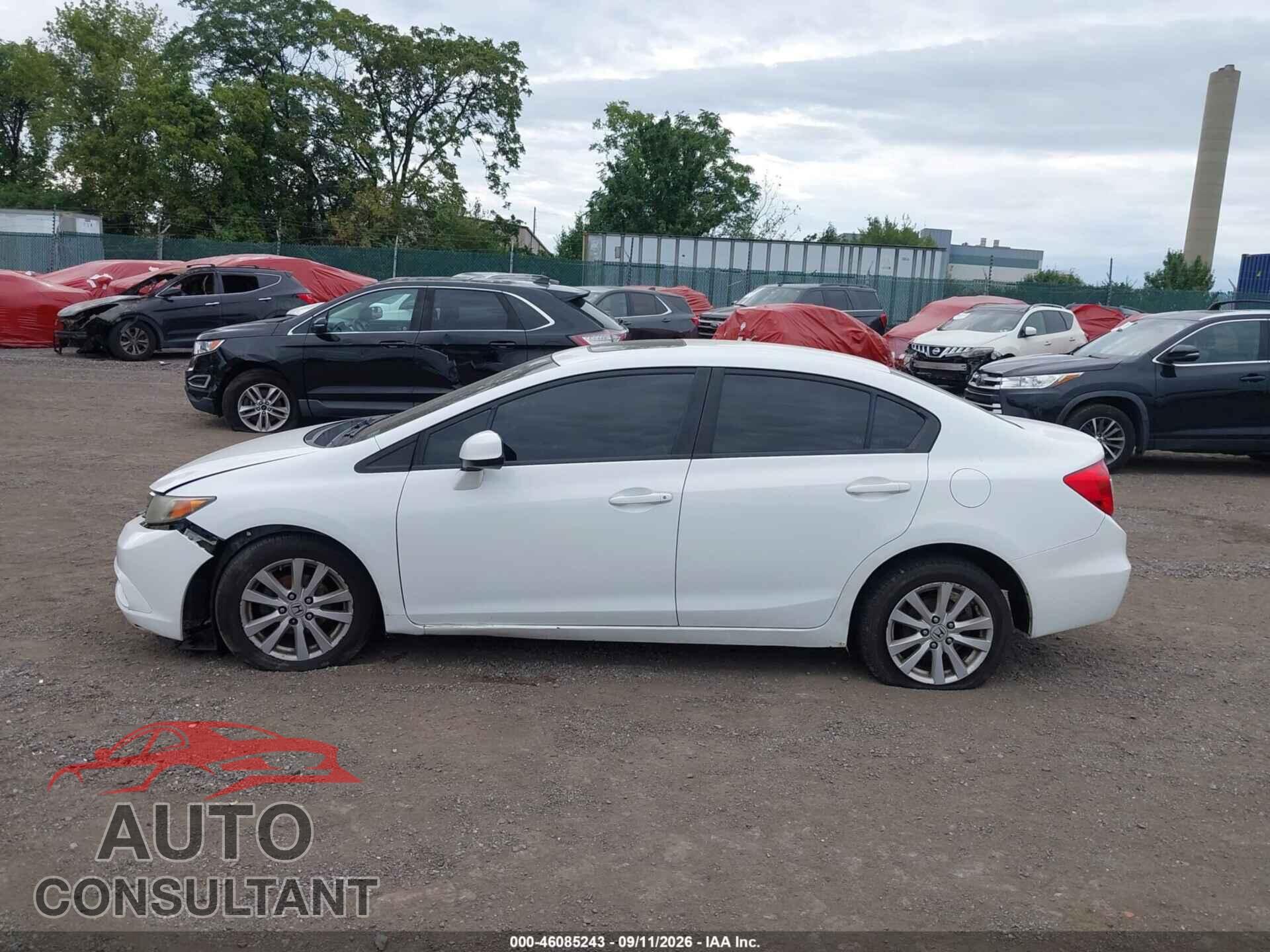 HONDA CIVIC 2012 - 2HGFB2F86CH315867