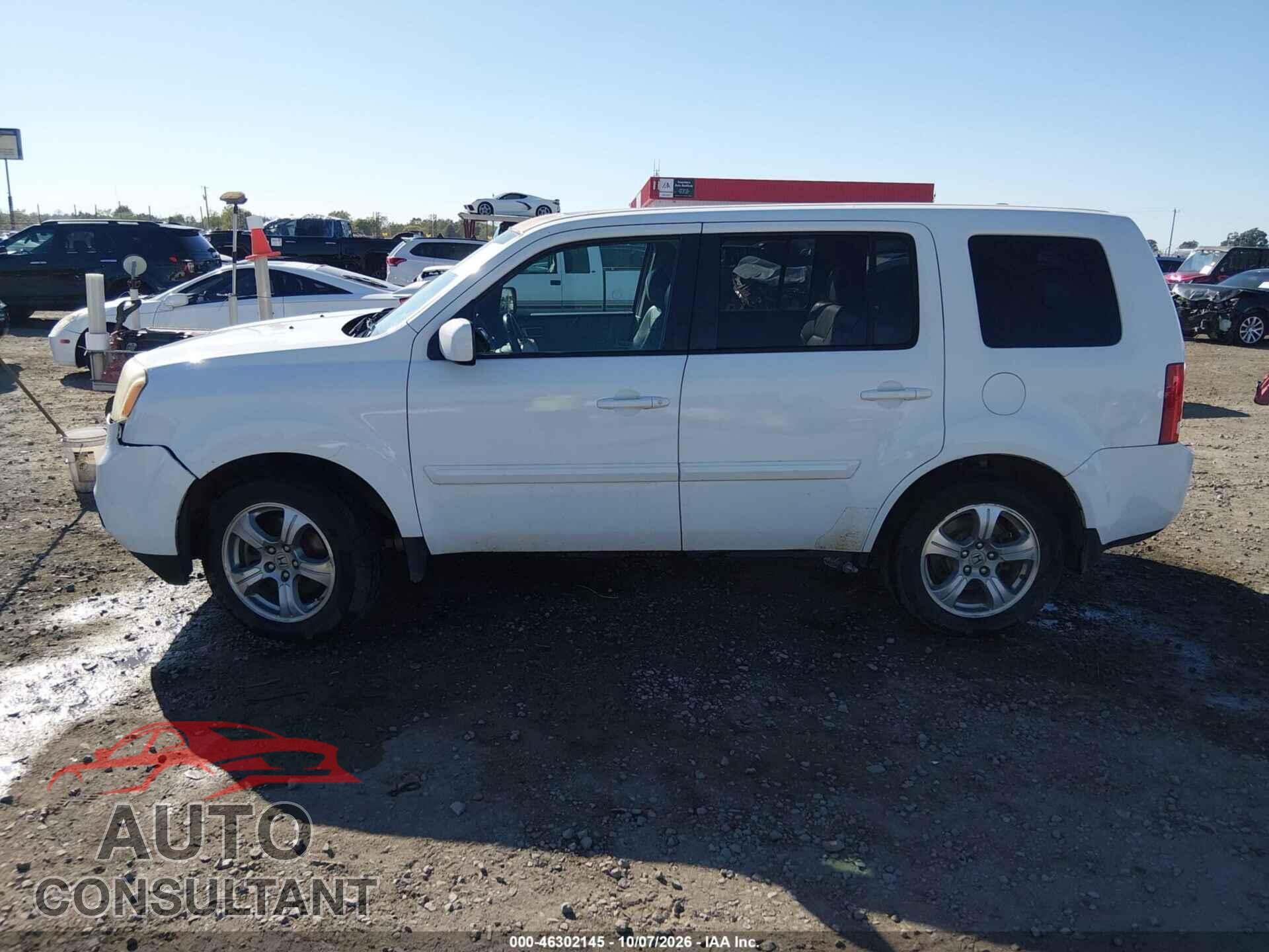 HONDA PILOT 2013 - 5FNYF3H69DB009430
