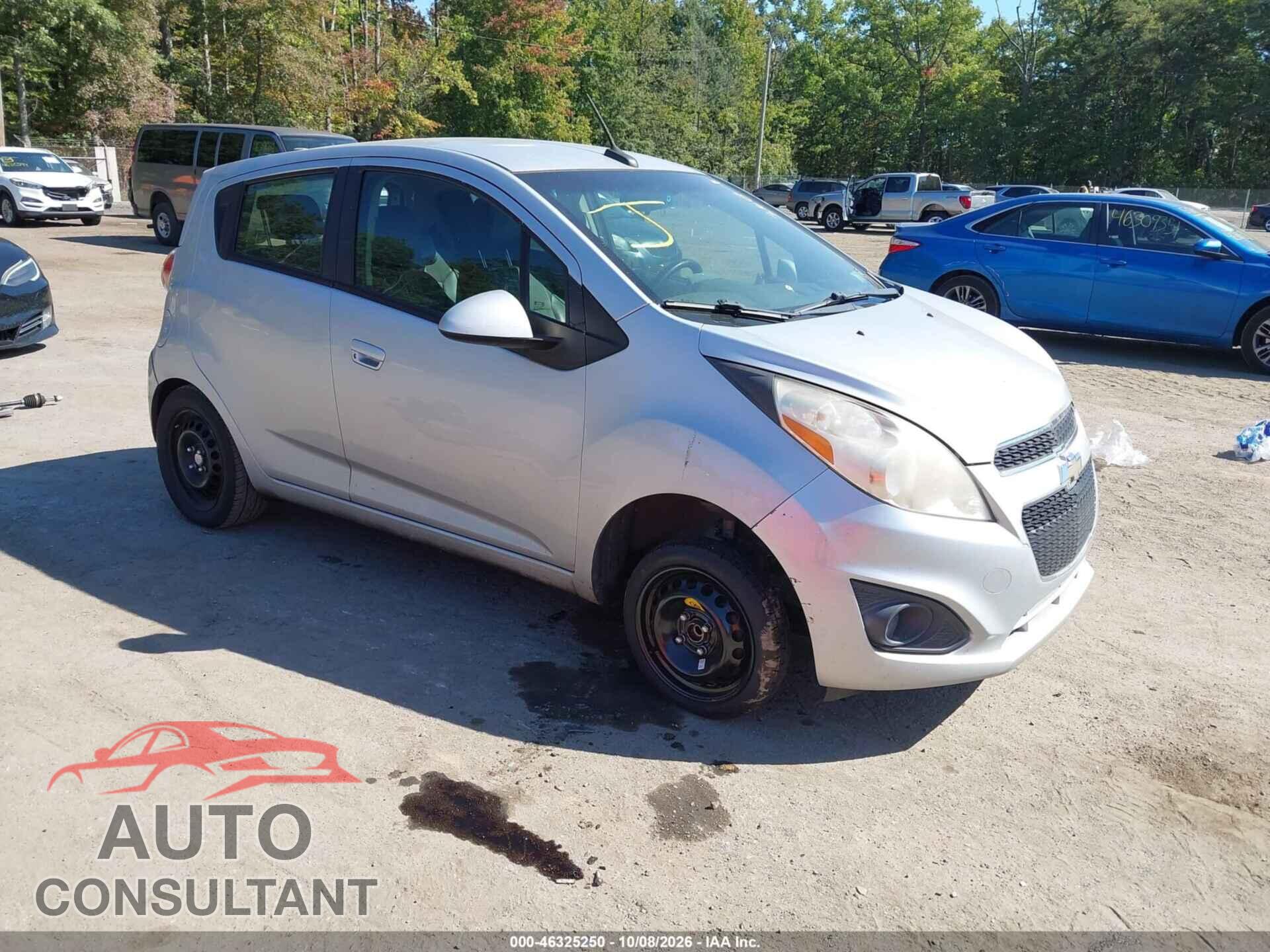 CHEVROLET SPARK 2013 - KL8CD6S90DC585708