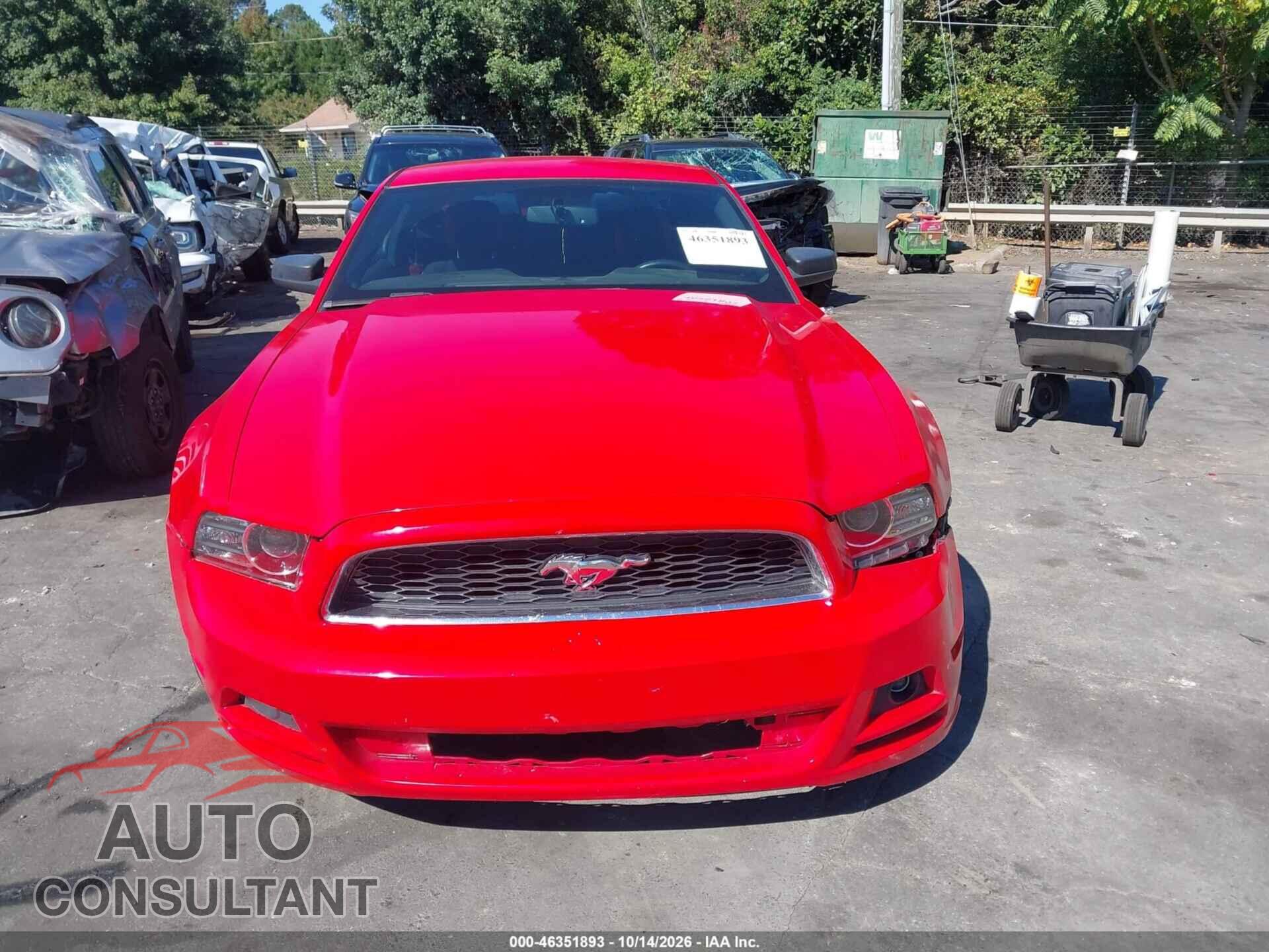 FORD MUSTANG 2014 - 1ZVBP8AM4E5246545