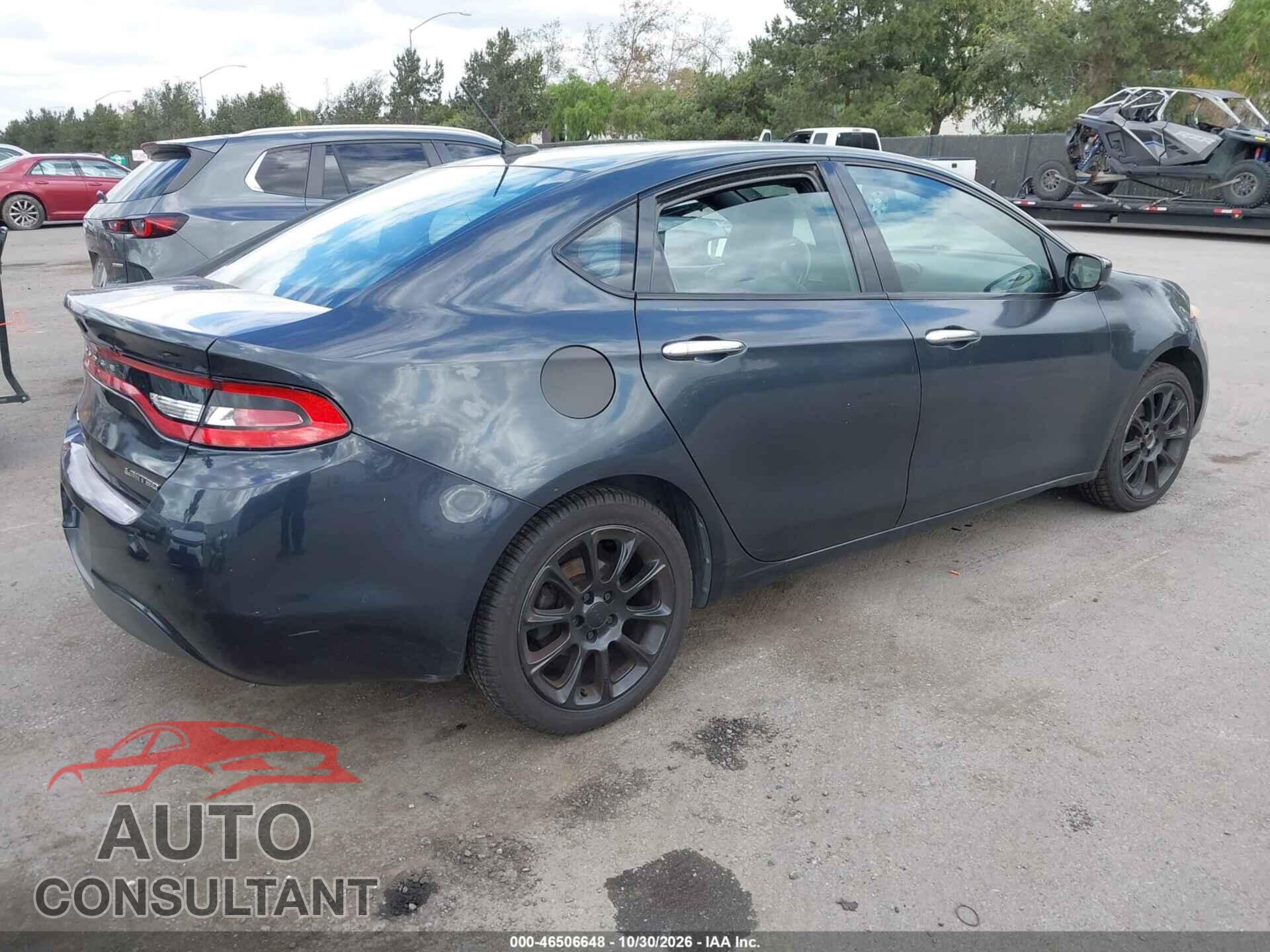 DODGE DART 2013 - 1C3CDFCA0DD119646
