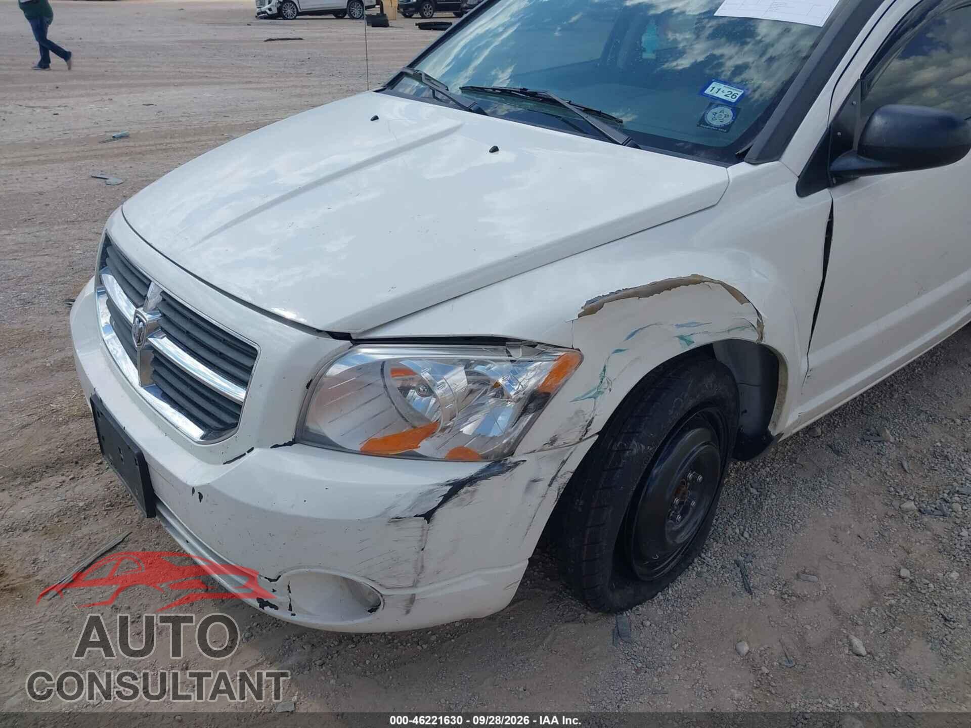 DODGE CALIBER 2010 - 1B3CB3HA6AD616092