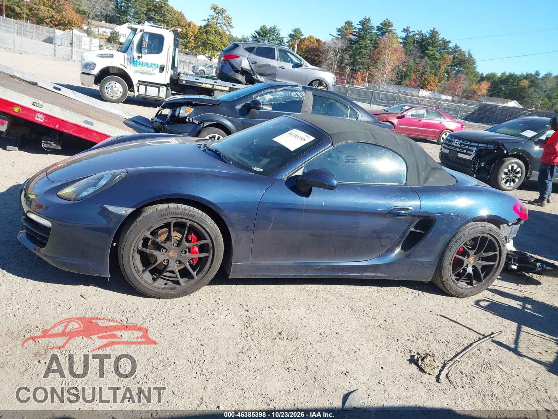 PORSCHE BOXSTER 2015 - WP0CA2A86FS120165