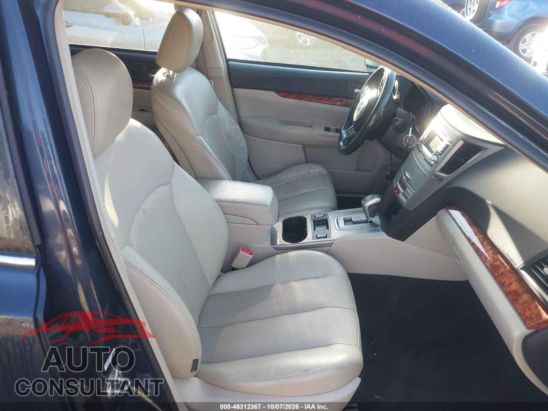 SUBARU OUTBACK 2012 - 4S4BRBKCXC3206362