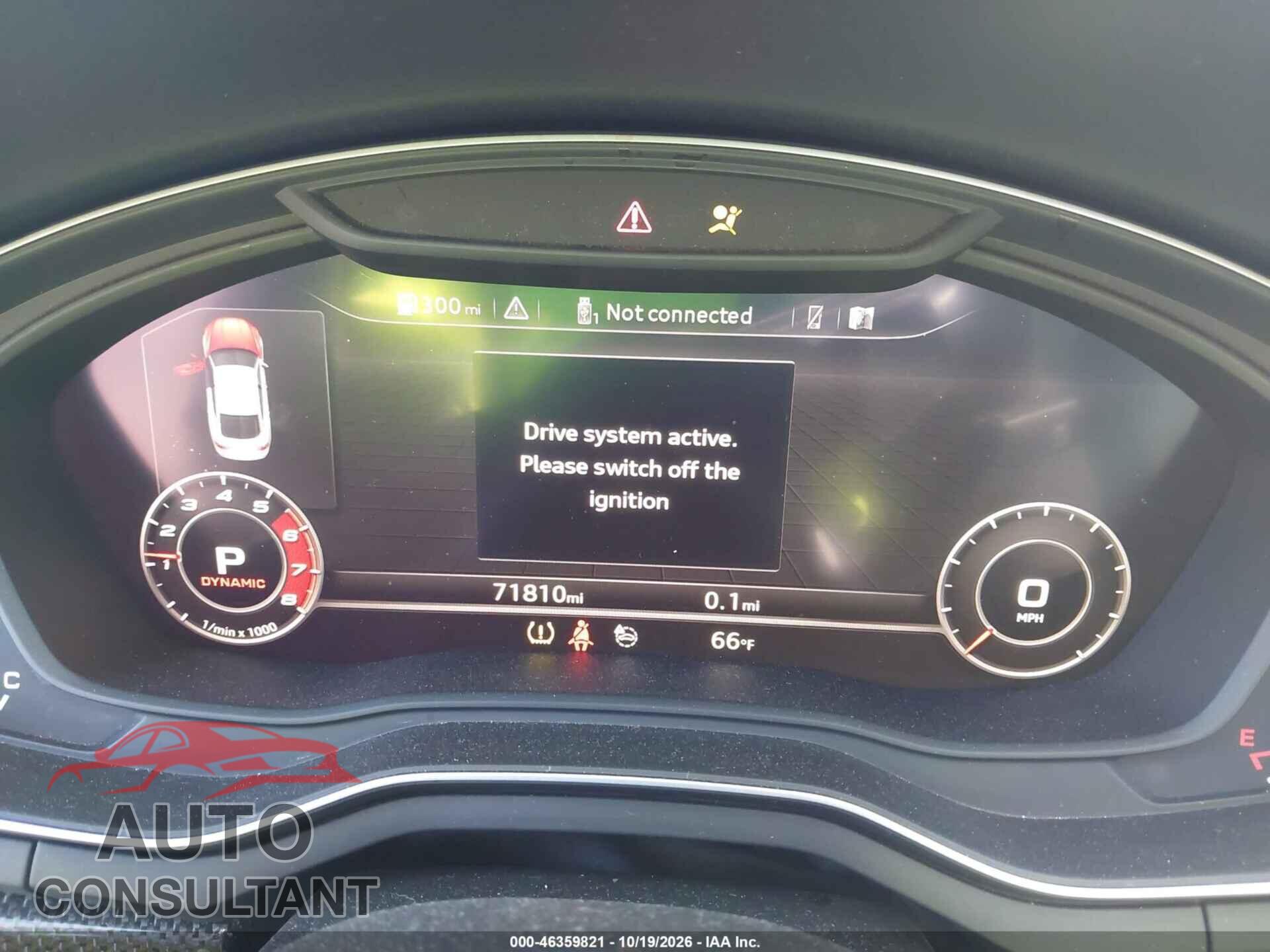 AUDI S5 2019 - WAUB4CF54KA016827