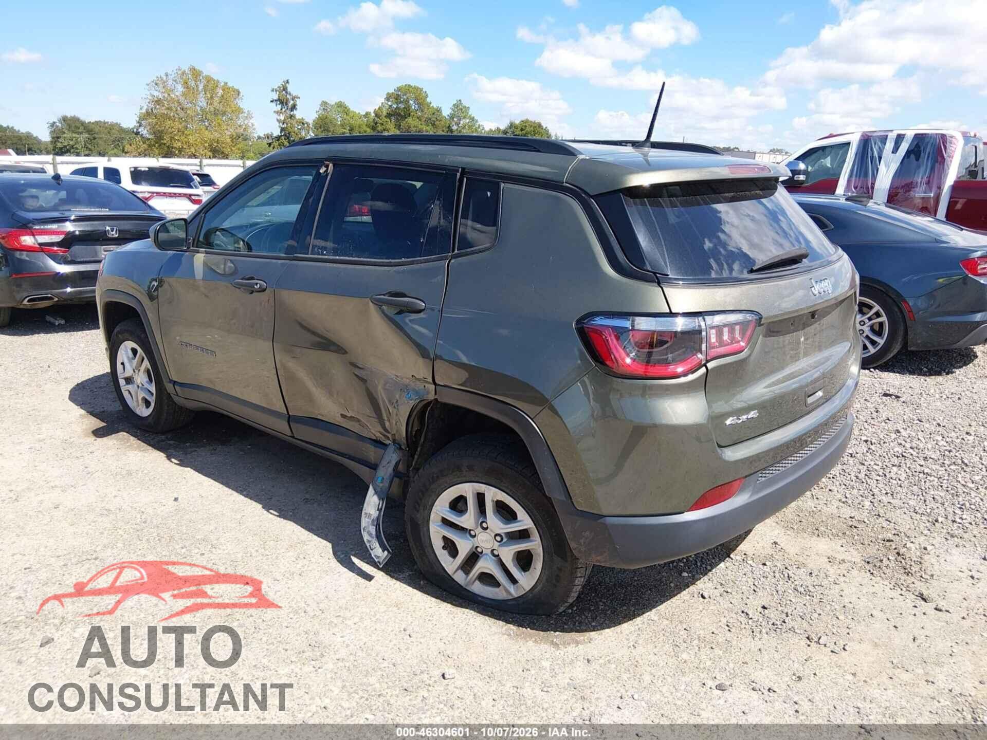 JEEP COMPASS 2018 - 3C4NJDABXJT168744