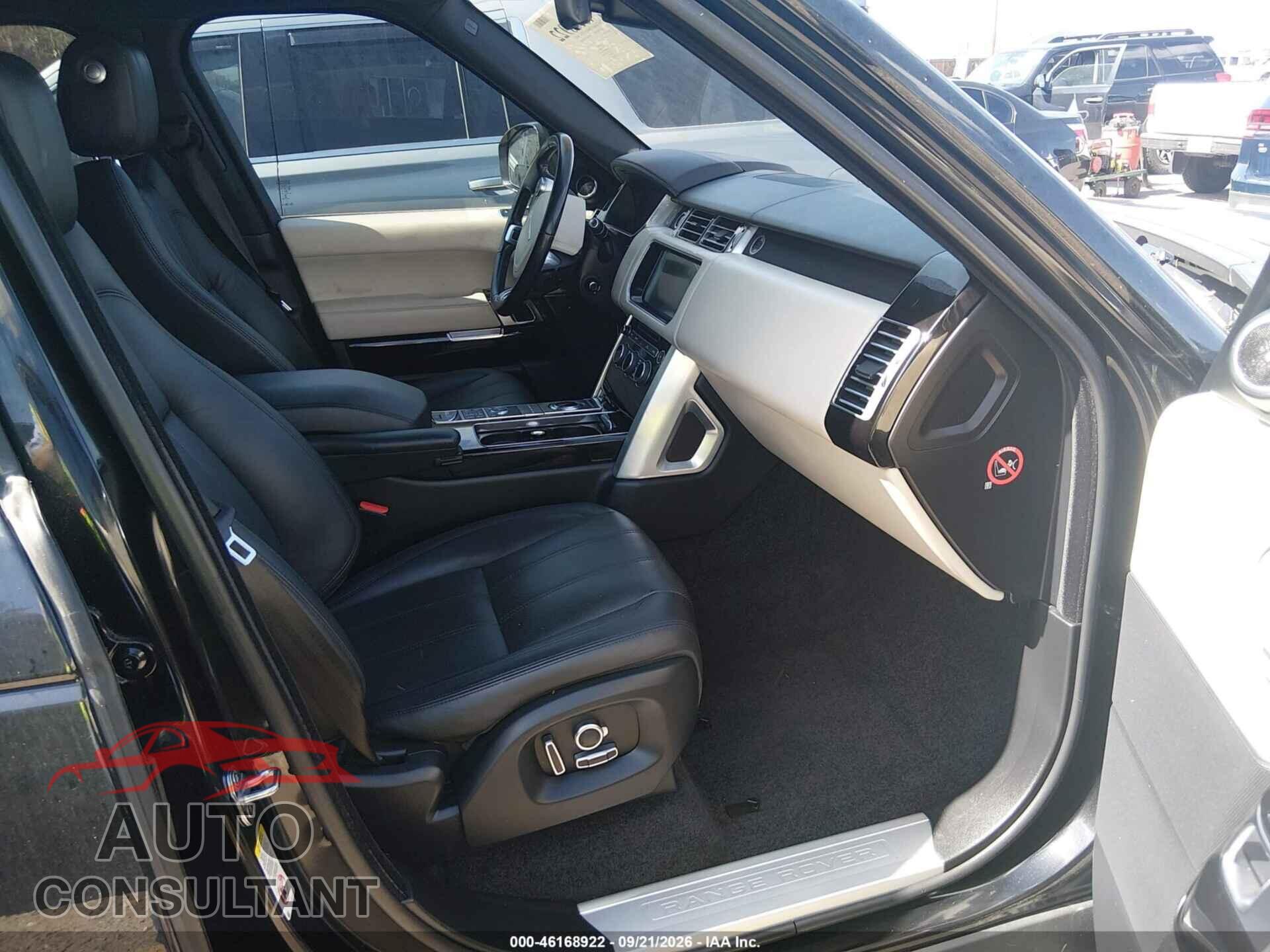 LAND ROVER RANGE ROVER 2017 - SALGS2FV6HA324950