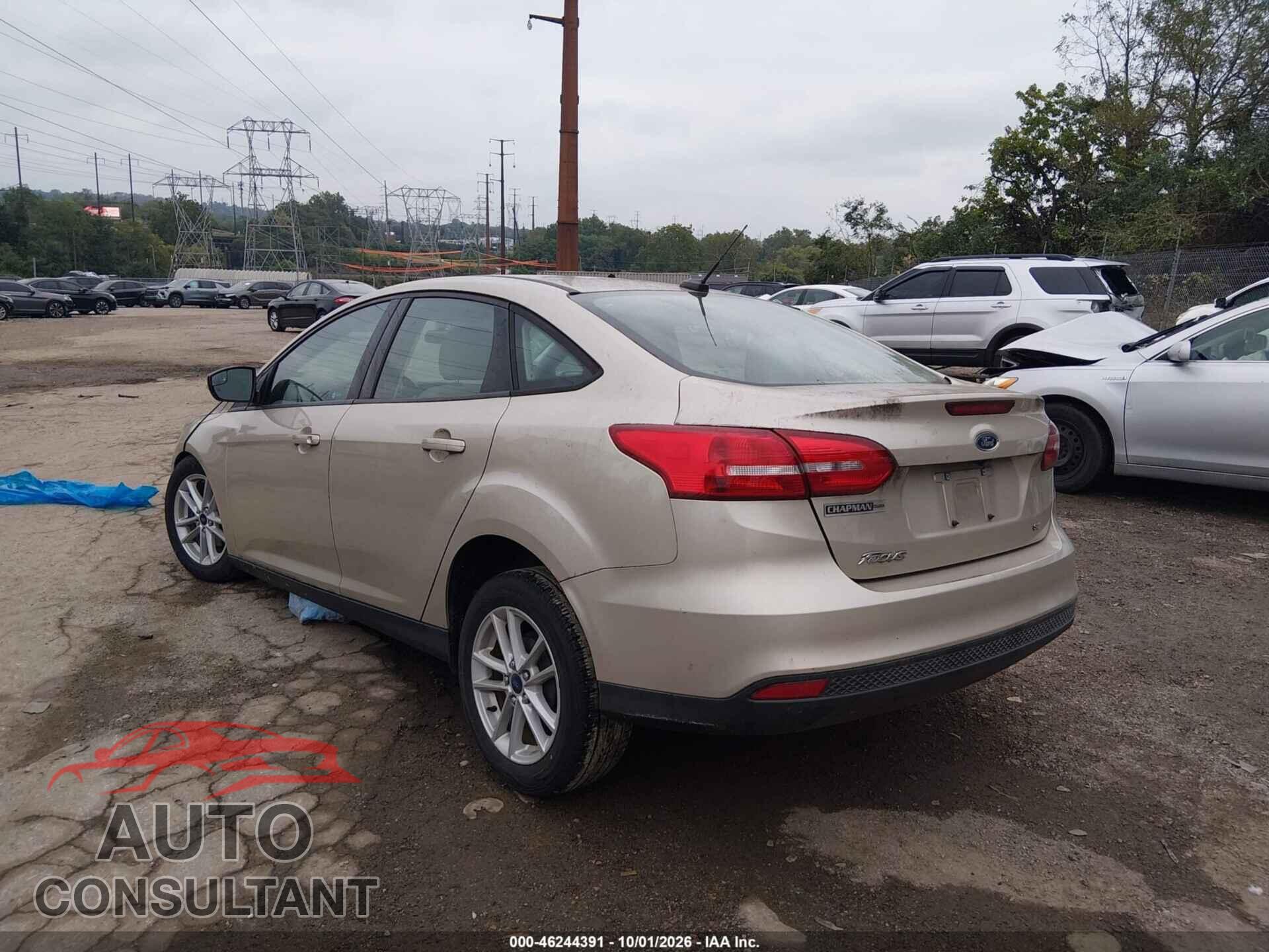 FORD FOCUS 2017 - 1FADP3F27HL251024