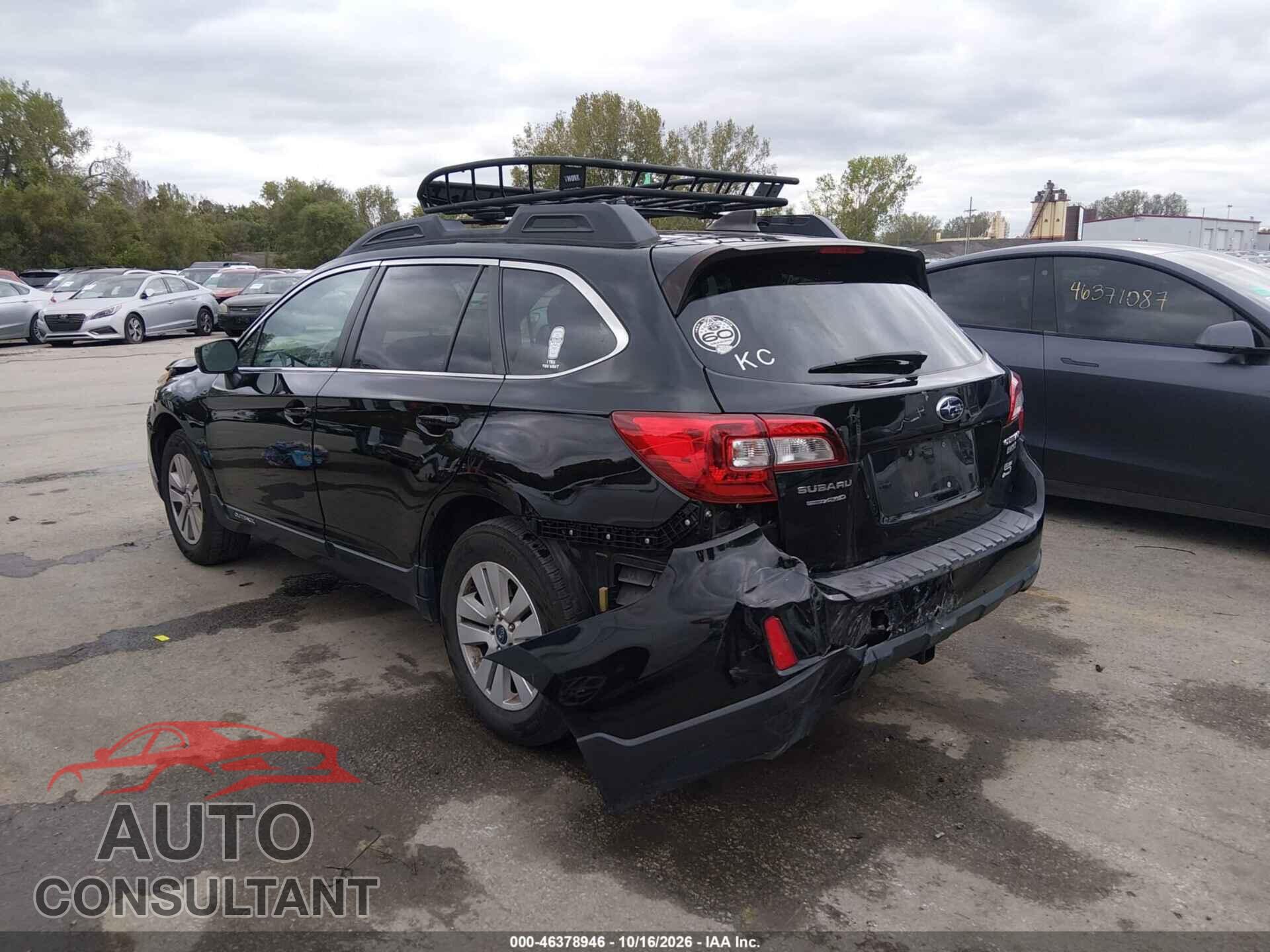 SUBARU OUTBACK 2017 - 4S4BSADC8H3240559
