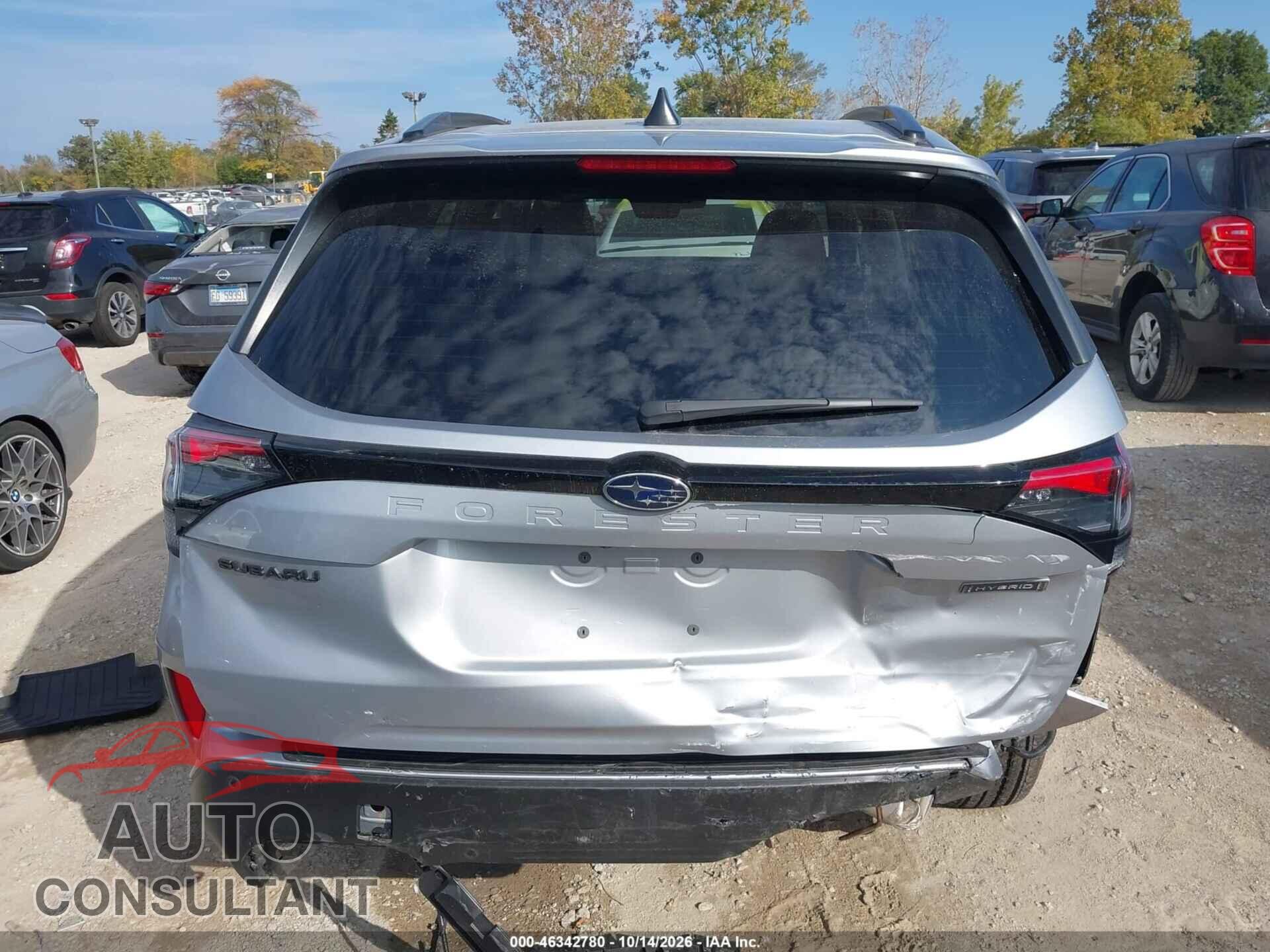 SUBARU FORESTER 2025 - JF2SLSTD2SH457702