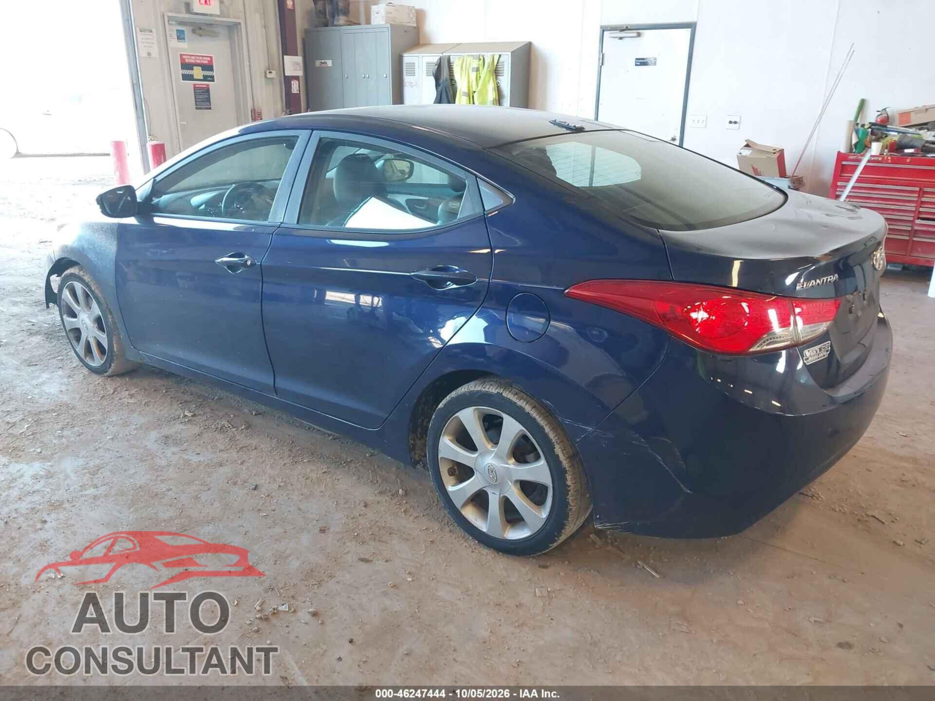 HYUNDAI ELANTRA 2012 - 5NPDH4AEXCH150474