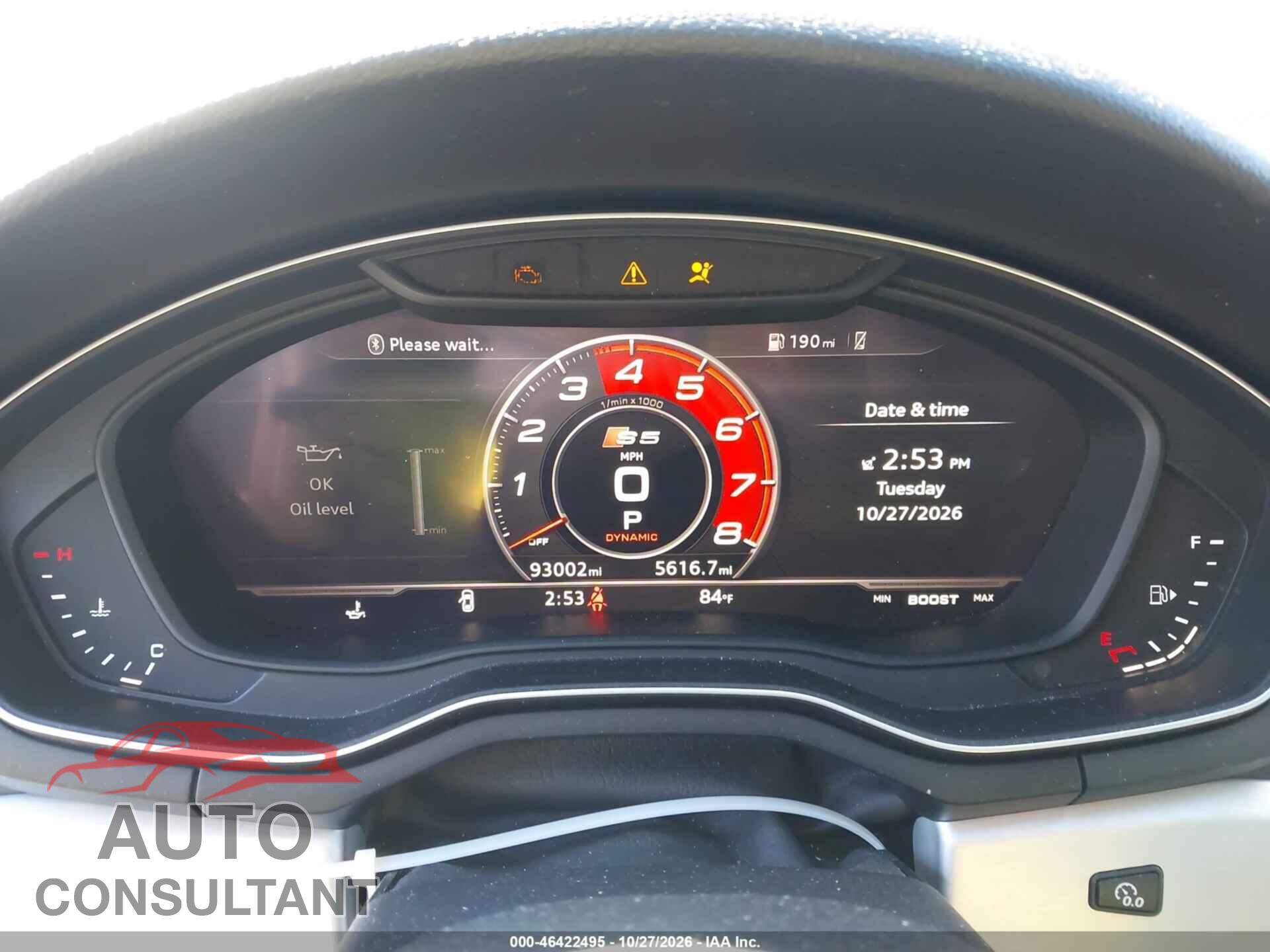 AUDI S5 2018 - WAUB4CF53JA046559