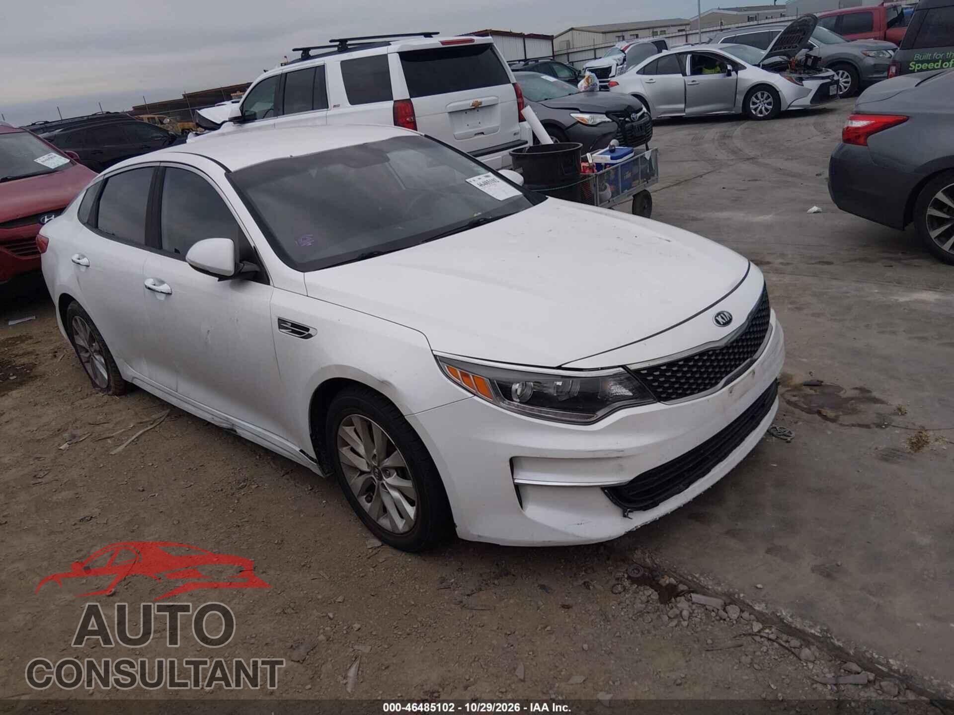 KIA OPTIMA 2016 - 5XXGU4L38GG046541