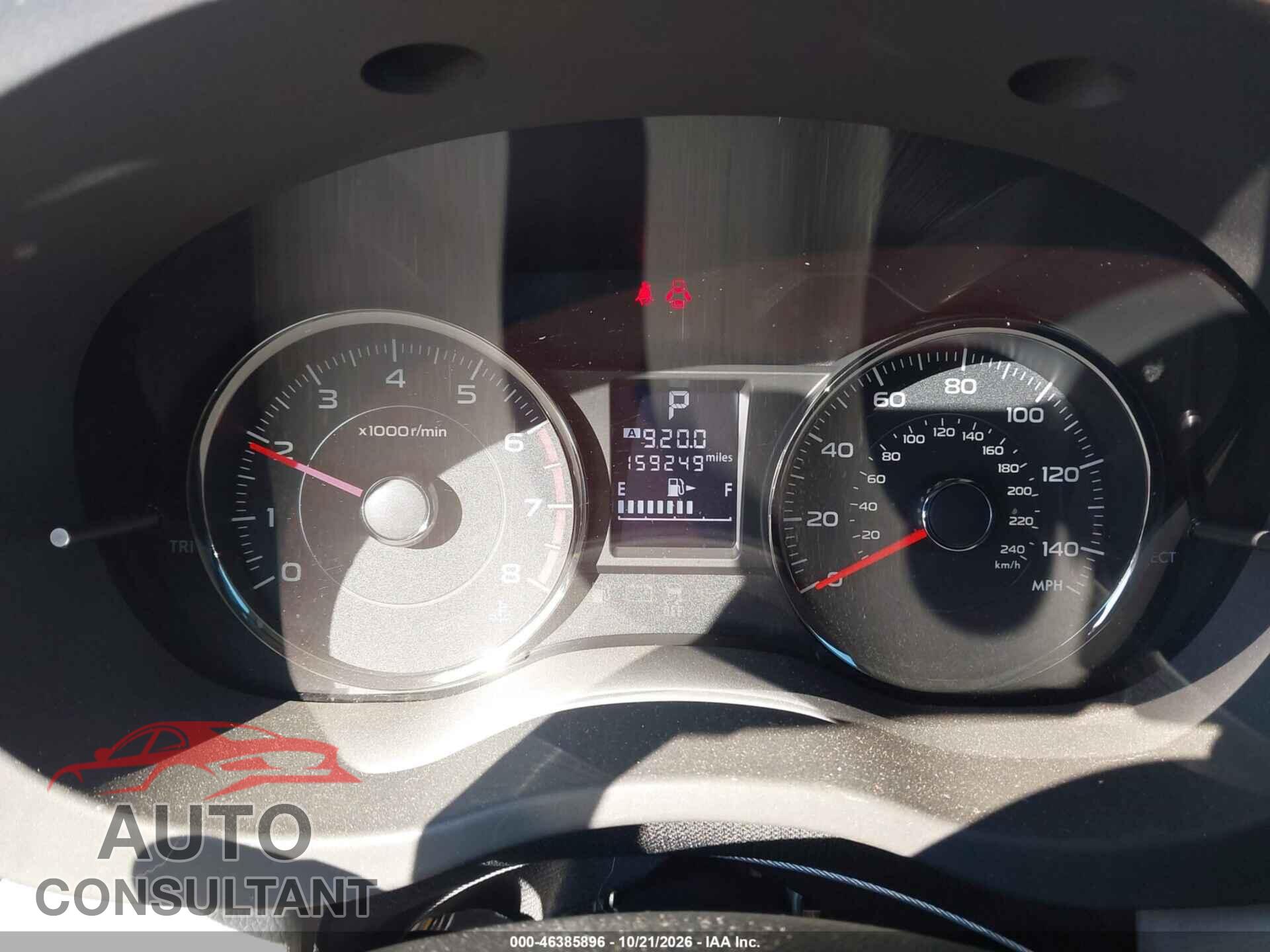SUBARU FORESTER 2014 - JF2SJAMC8EH494991