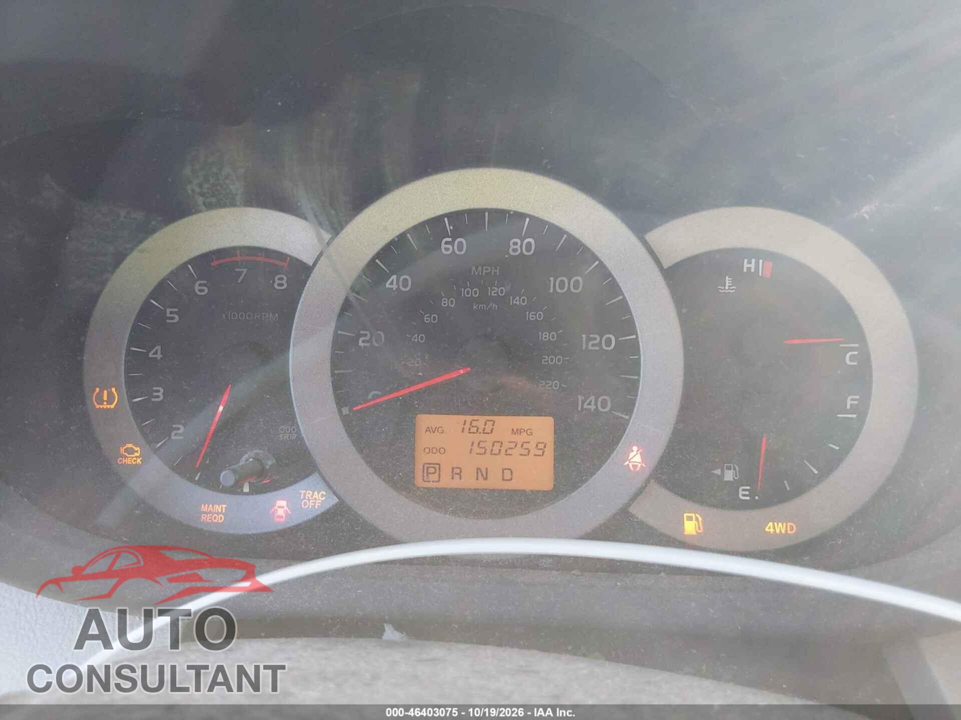 TOYOTA RAV4 2012 - 2T3BF4DV1CW249136
