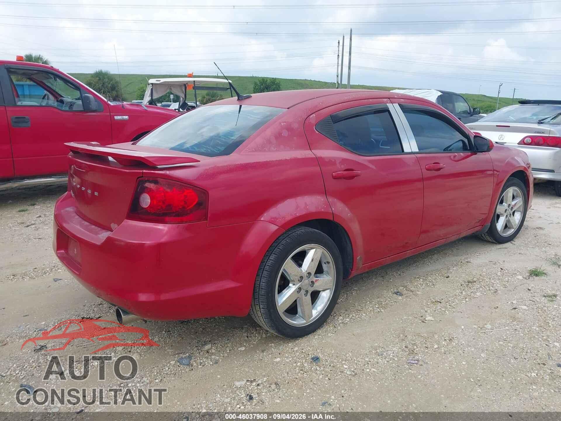 DODGE AVENGER 2011 - 1B3BD2FB1BN508566