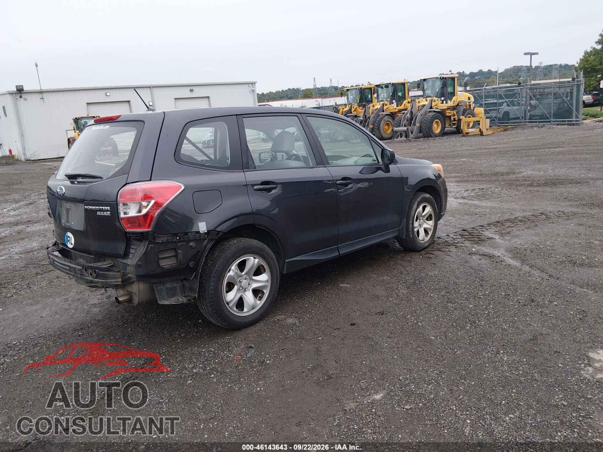SUBARU FORESTER 2014 - JF2SJAAC7EH540069