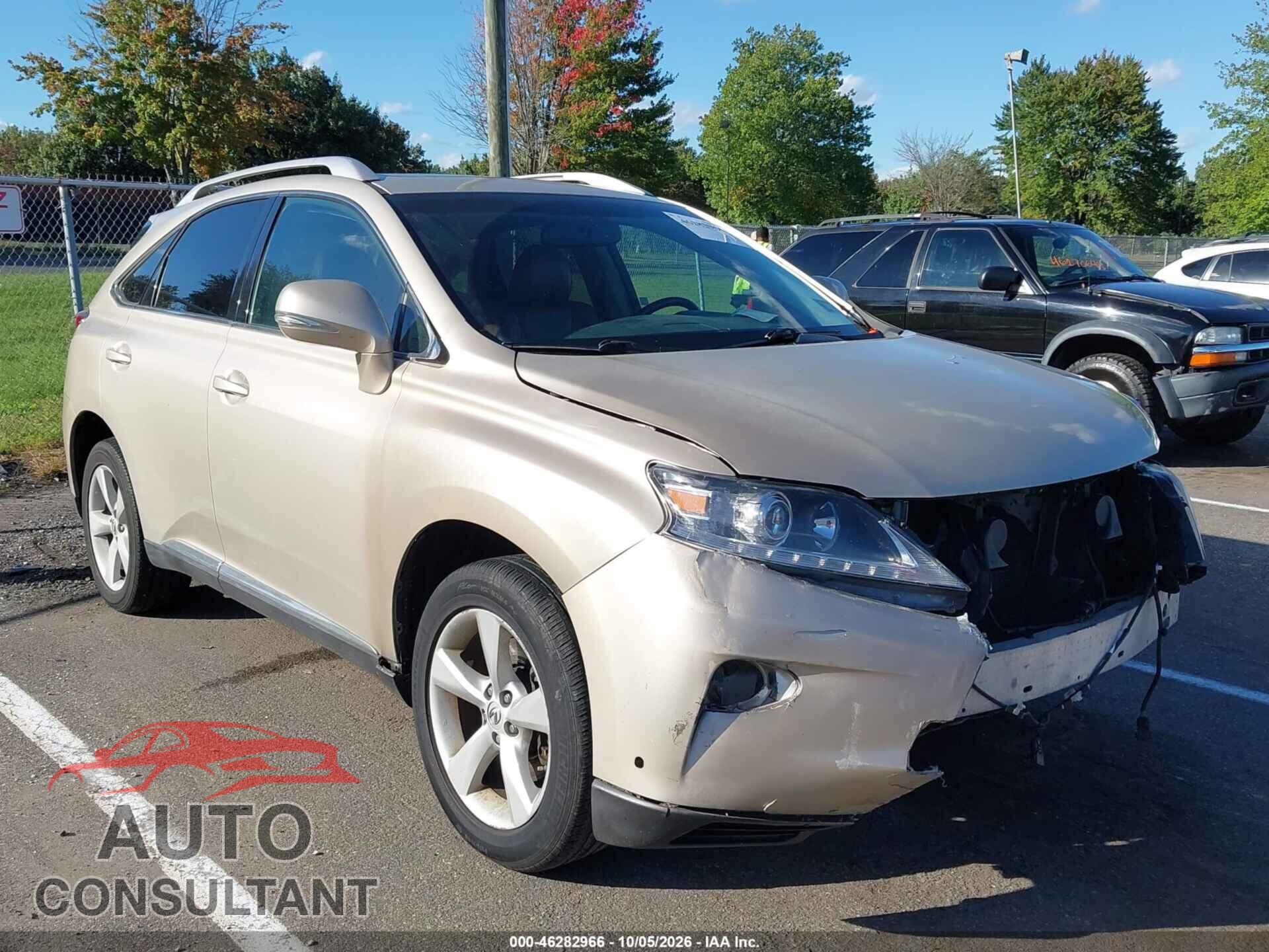 LEXUS RX 350 2013 - 2T2BK1BA7DC164643
