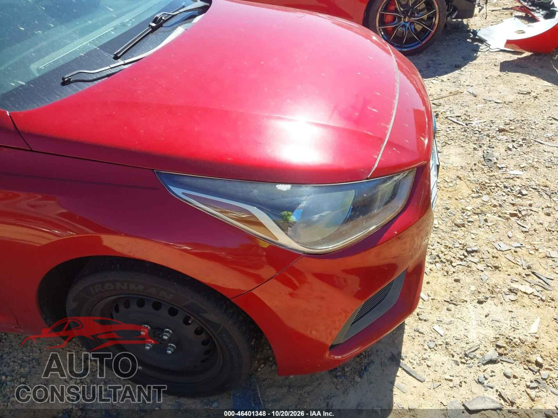 HYUNDAI ACCENT 2019 - 3KPC24A38KE064465