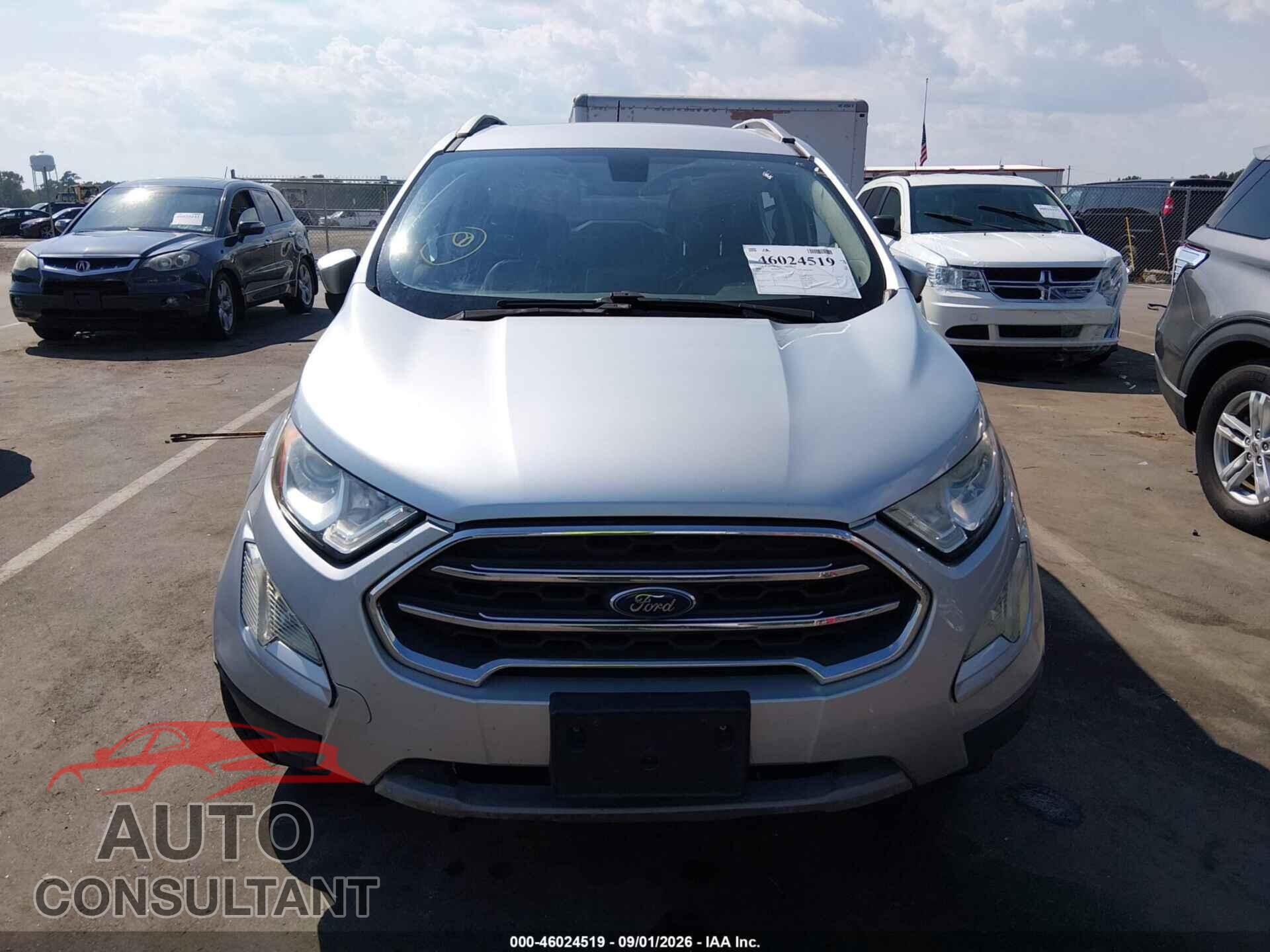 FORD ECOSPORT 2020 - MAJ6S3KL3LC354438